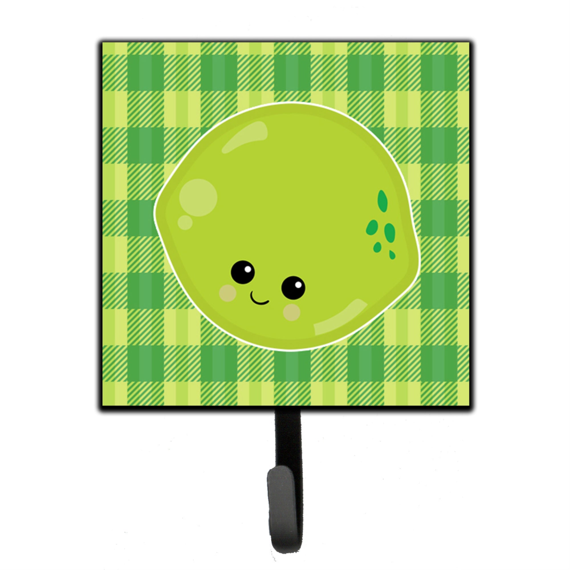 Caroline'S Treasures Lime Face Wall Hook, Small, Multicolor