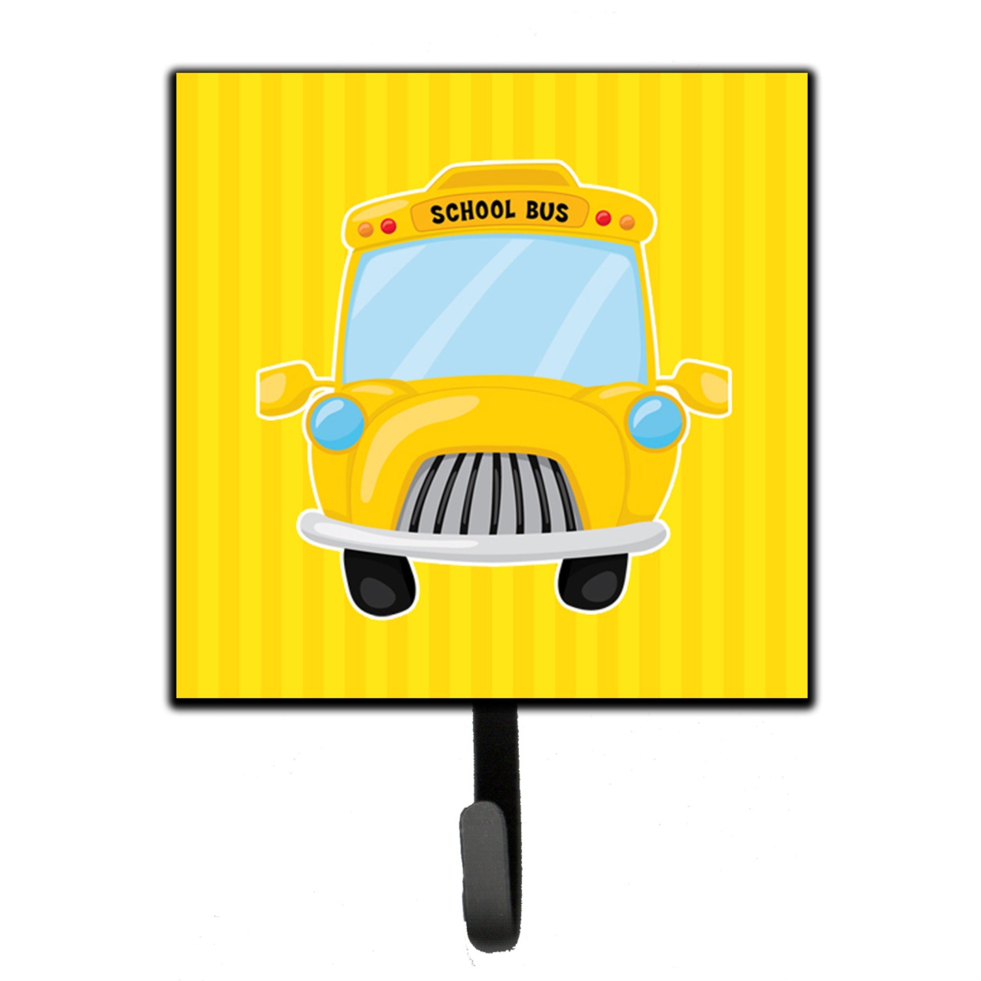 Caroline'S Treasures School Bus Wall Hook, Small, Multicolor