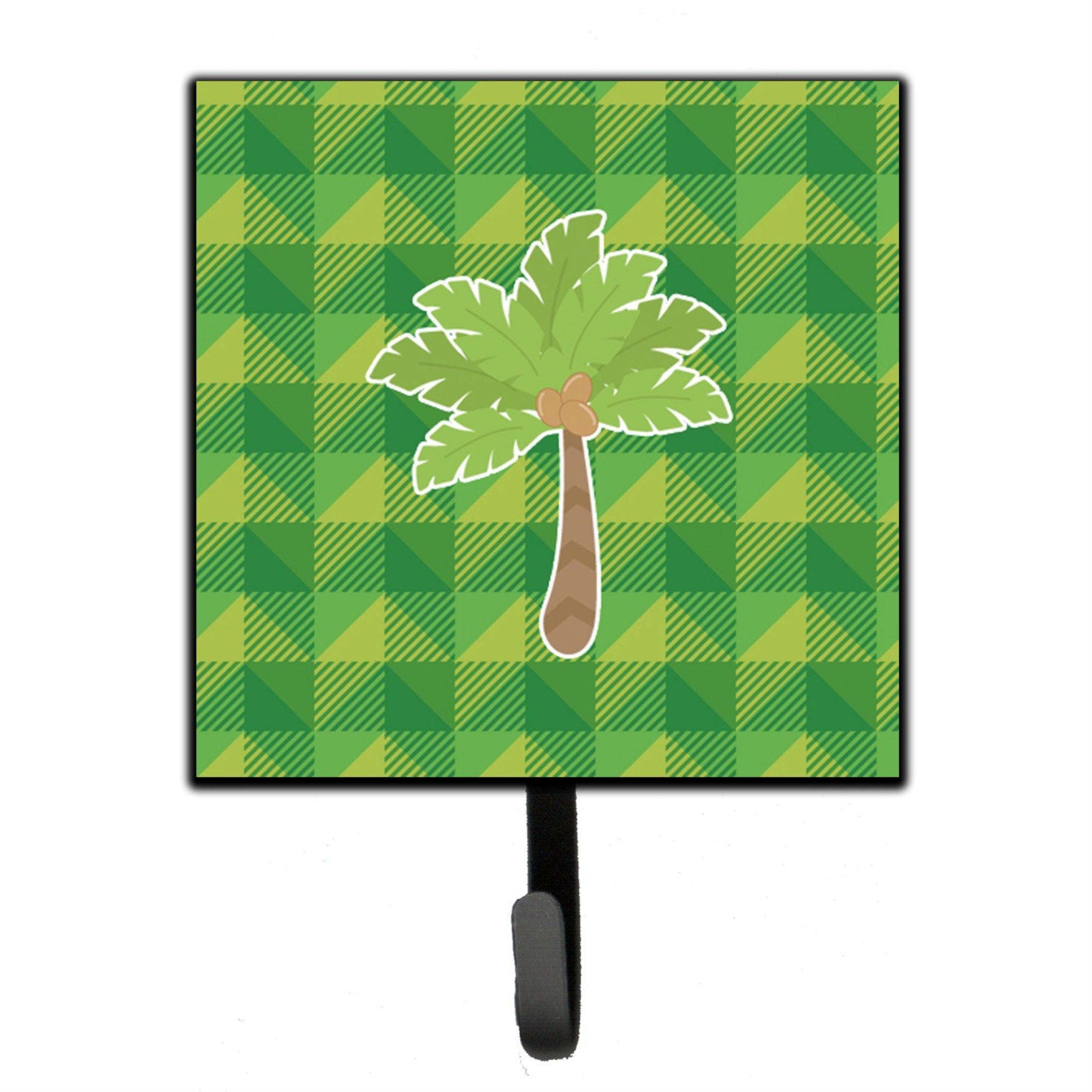 Caroline'S Treasures Palm Tree Wall Hook, Small, Multicolor