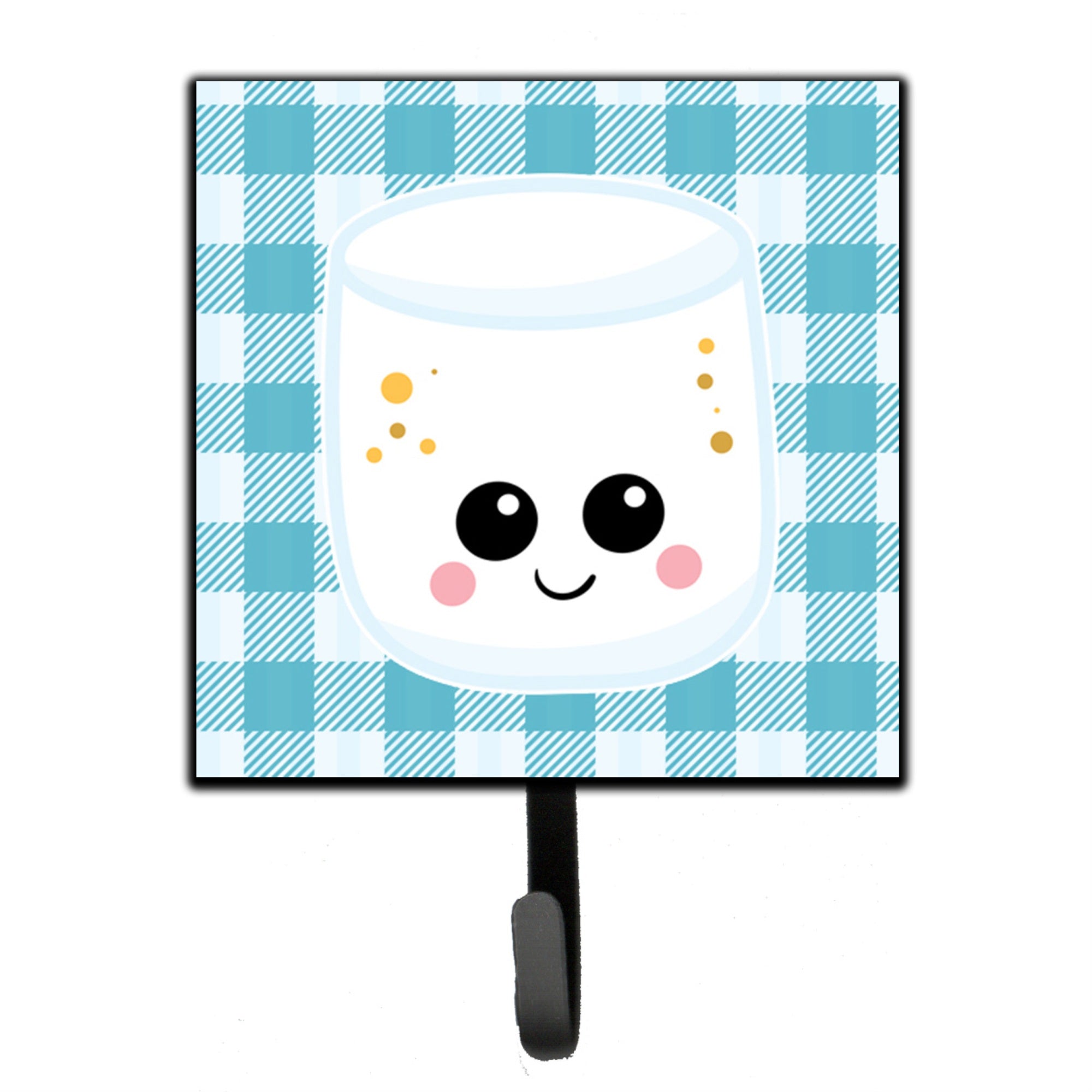 Caroline'S Treasures Marshmellow Face Wall Hook, Small, Multicolor