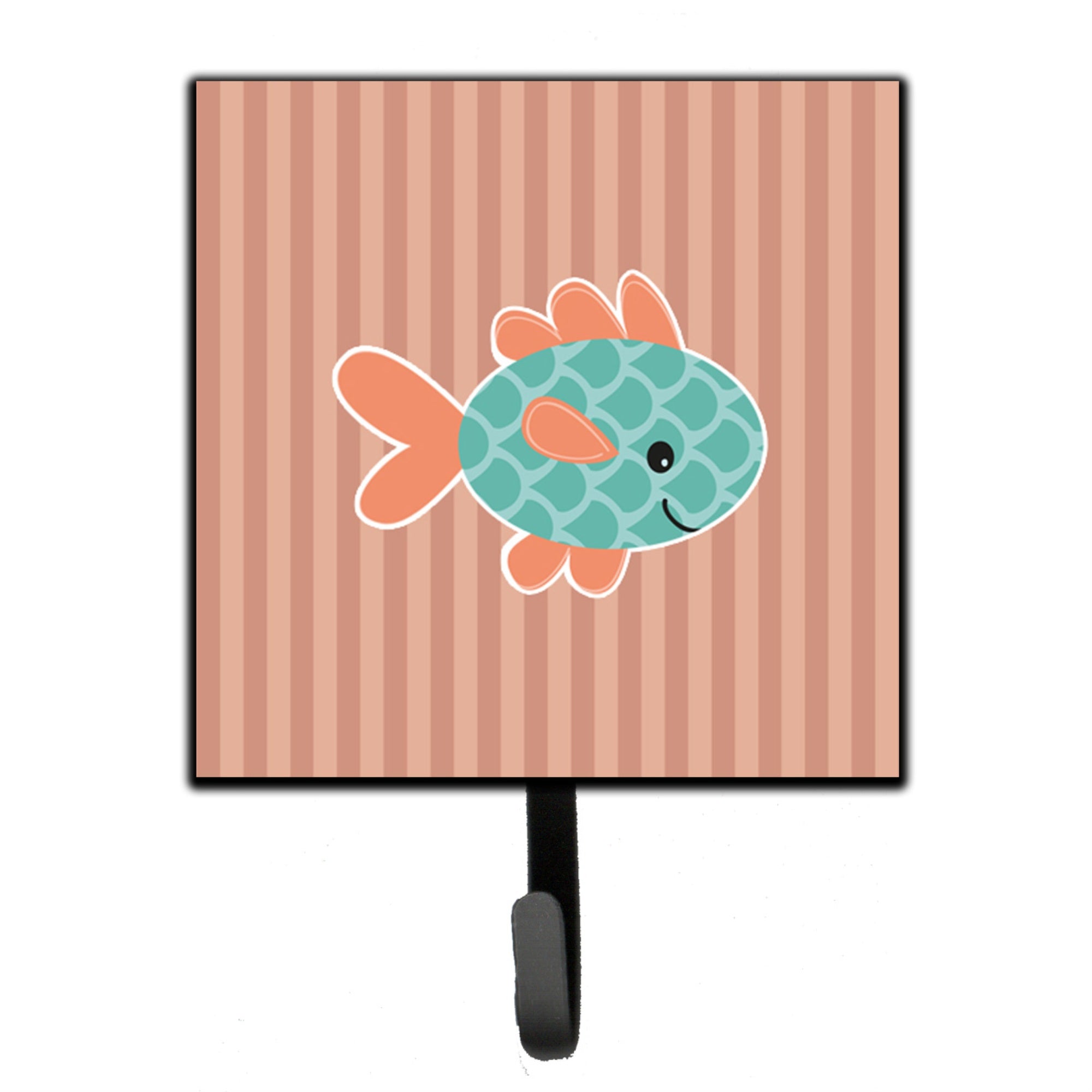 Caroline'S Treasures Fish Wall Hook, Small, Multicolor
