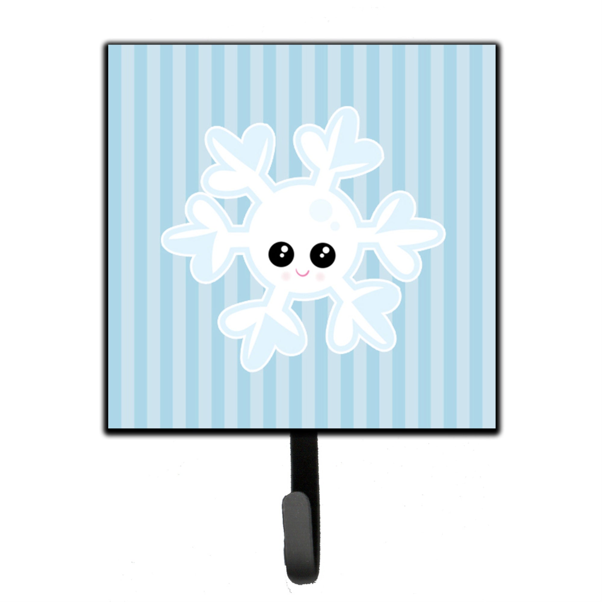 Caroline'S Treasures Weather Snowflake Face Wall Hook, Small, Multicolor