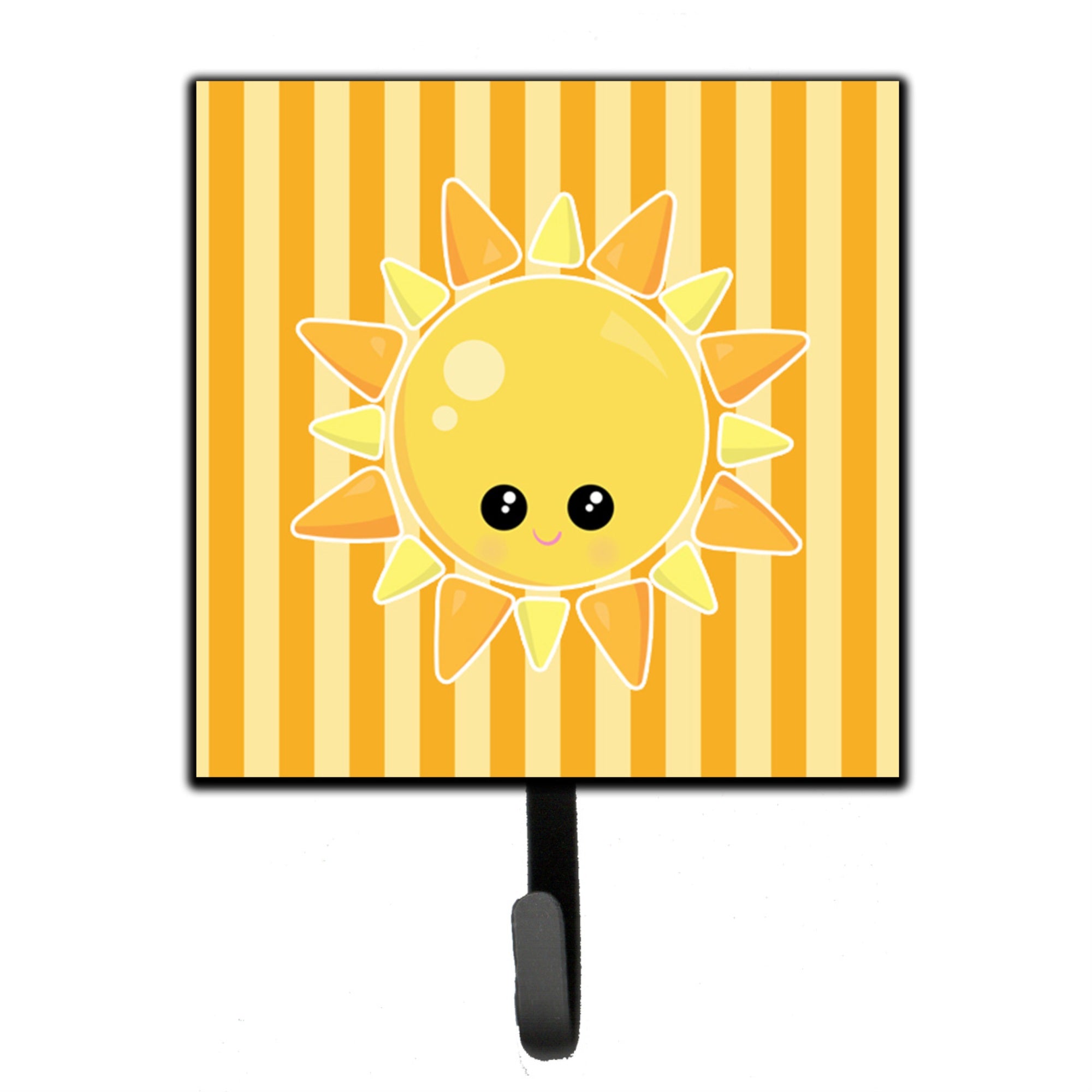 Caroline'S Treasures Weather Sunshine Face Wall Hook, Small, Multicolor