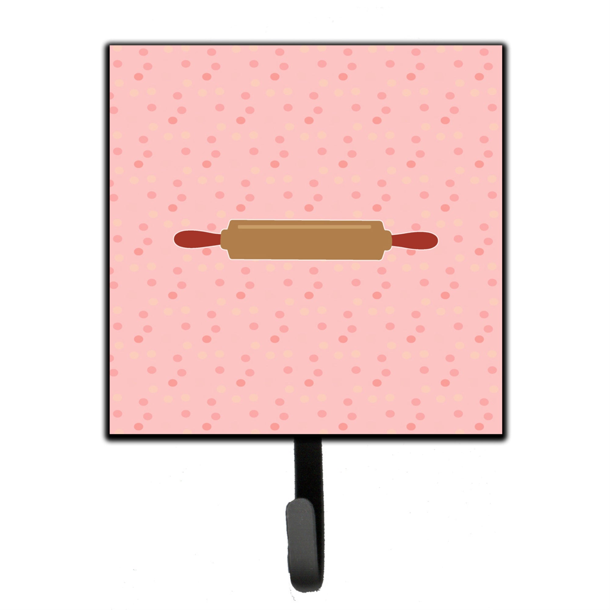 Caroline'S Treasures Rolling Pin Pink Wall Hook, Small, Multicolor