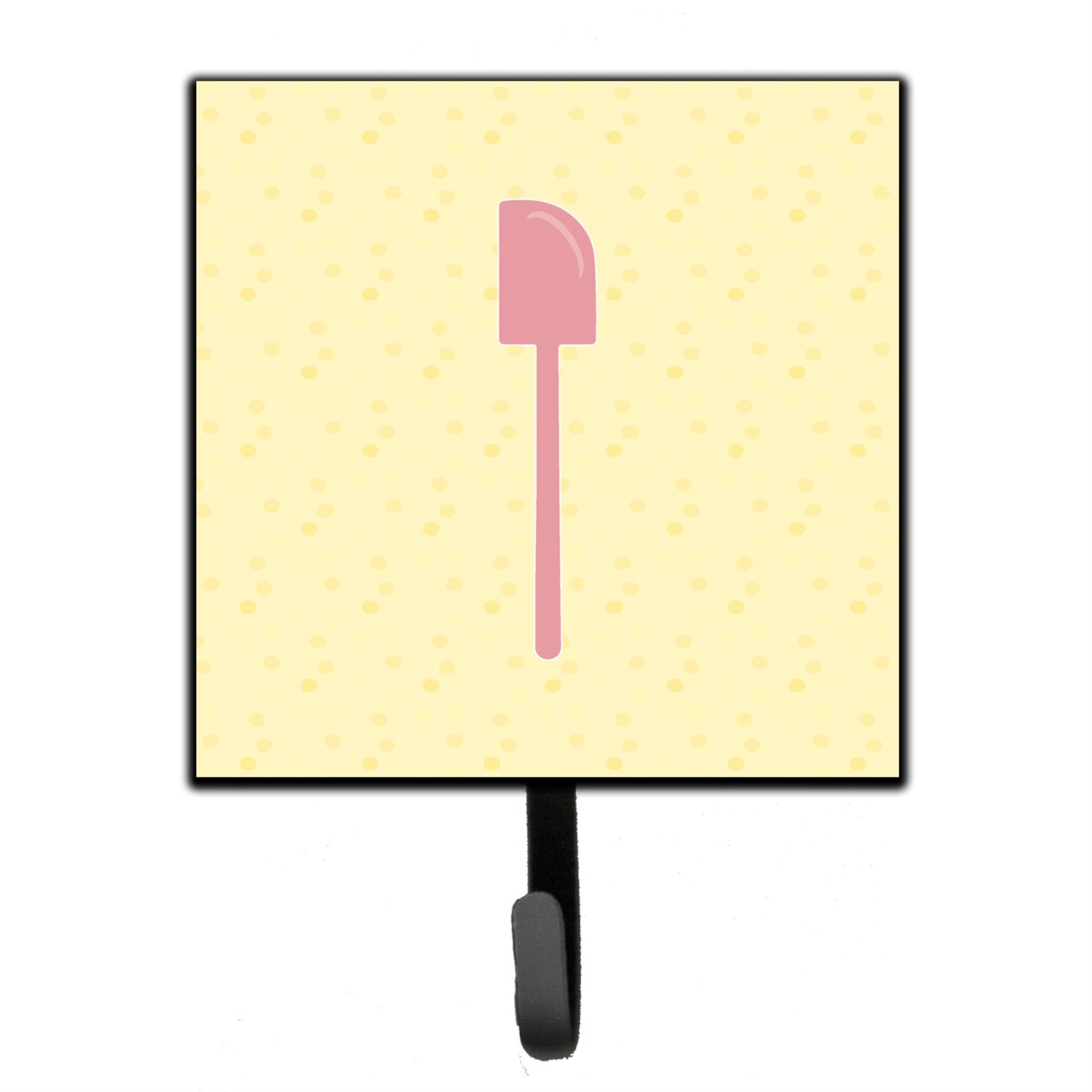 Caroline'S Treasures Spatula On Yellow Wall Hook, Small, Multicolor