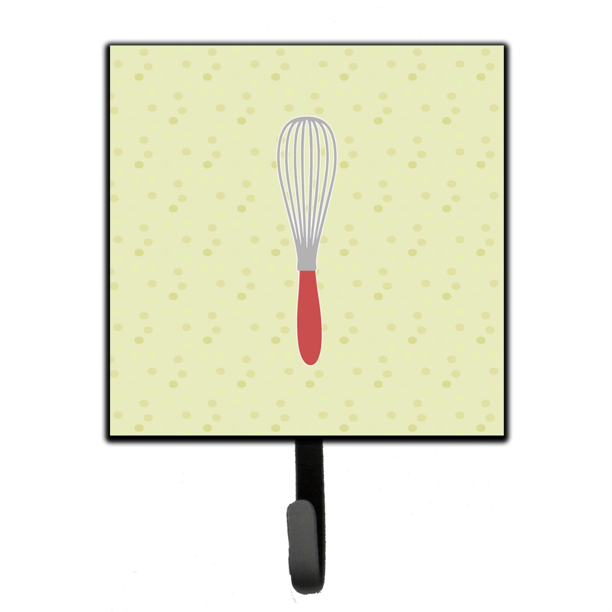Caroline'S Treasures Wisk On Green Wall Hook, Small, Multicolor