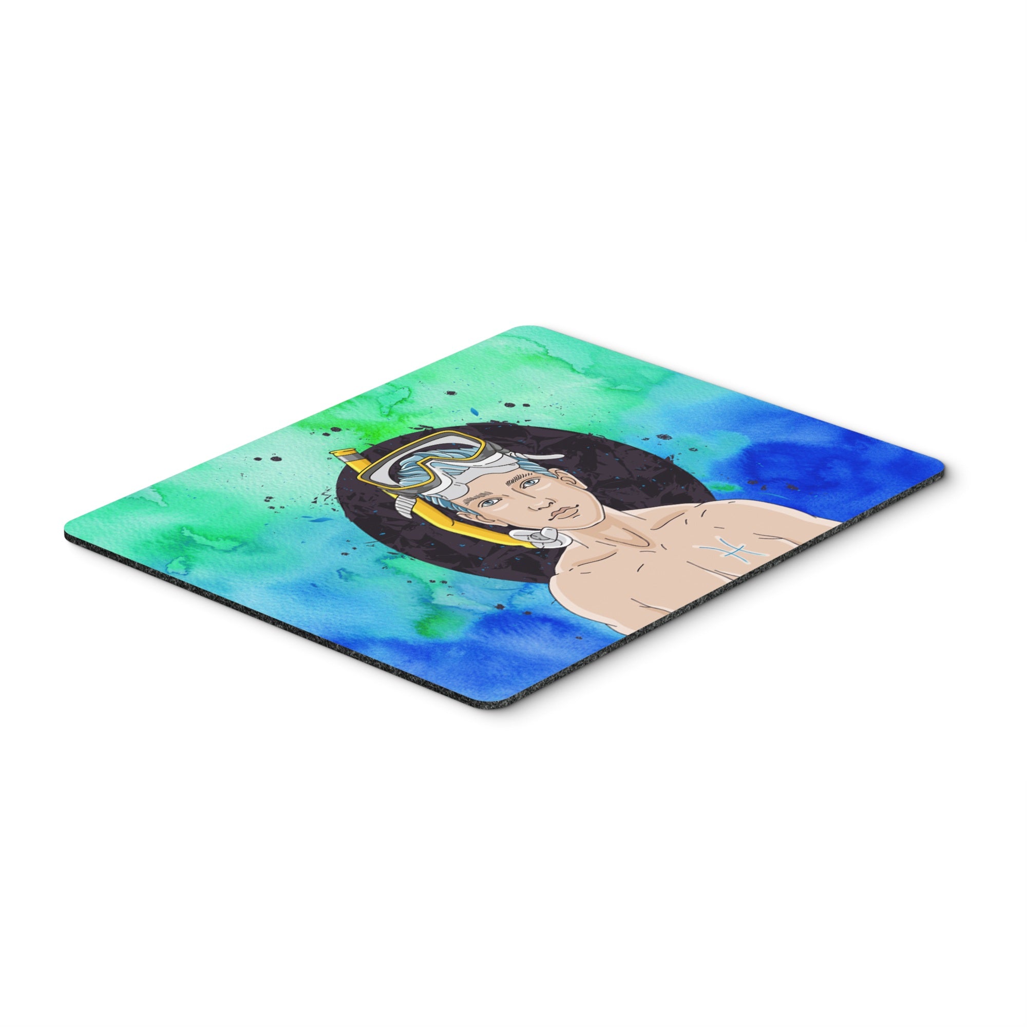 Caroline'S Treasures Desk Artwork Mouse Pad, Multicolor, 7.75X9.25 (Bb7316Mp)