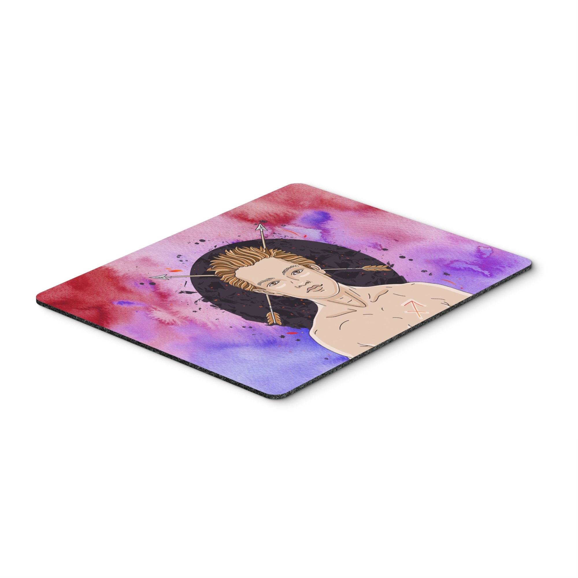 Caroline'S Treasures Desk Artwork Mouse Pad, Multicolor, 7.75X9.25 (Bb7325Mp)