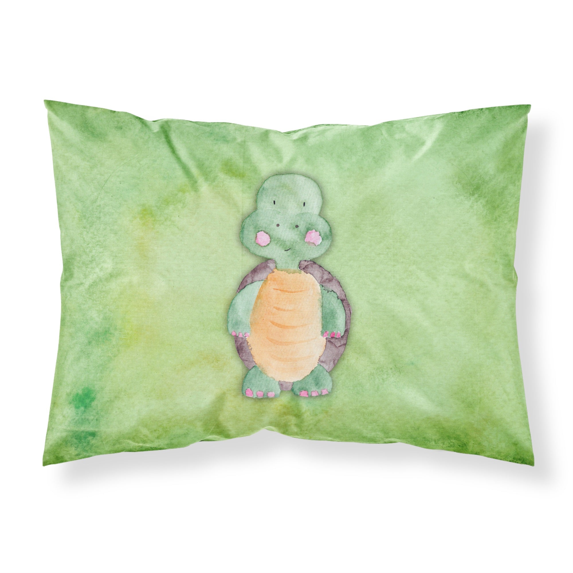Caroline'S Treasures Turtle Watercolor Pillowcase, Standard, Multicolor