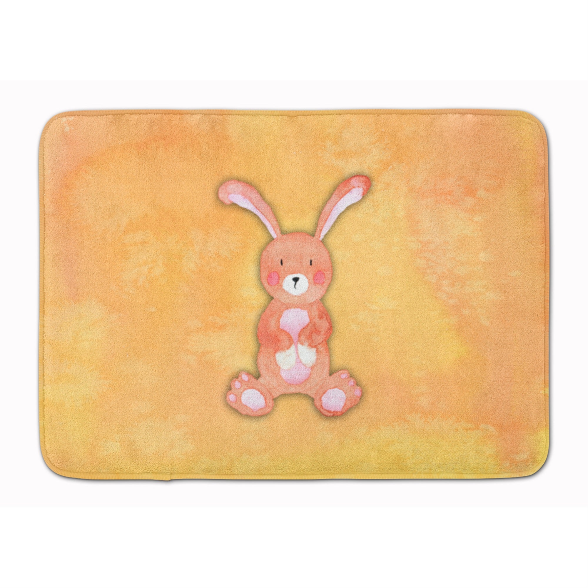 Caroline'S Treasures Rabbit Watercolor Floor Mat, 19H X 27W, Multicolor