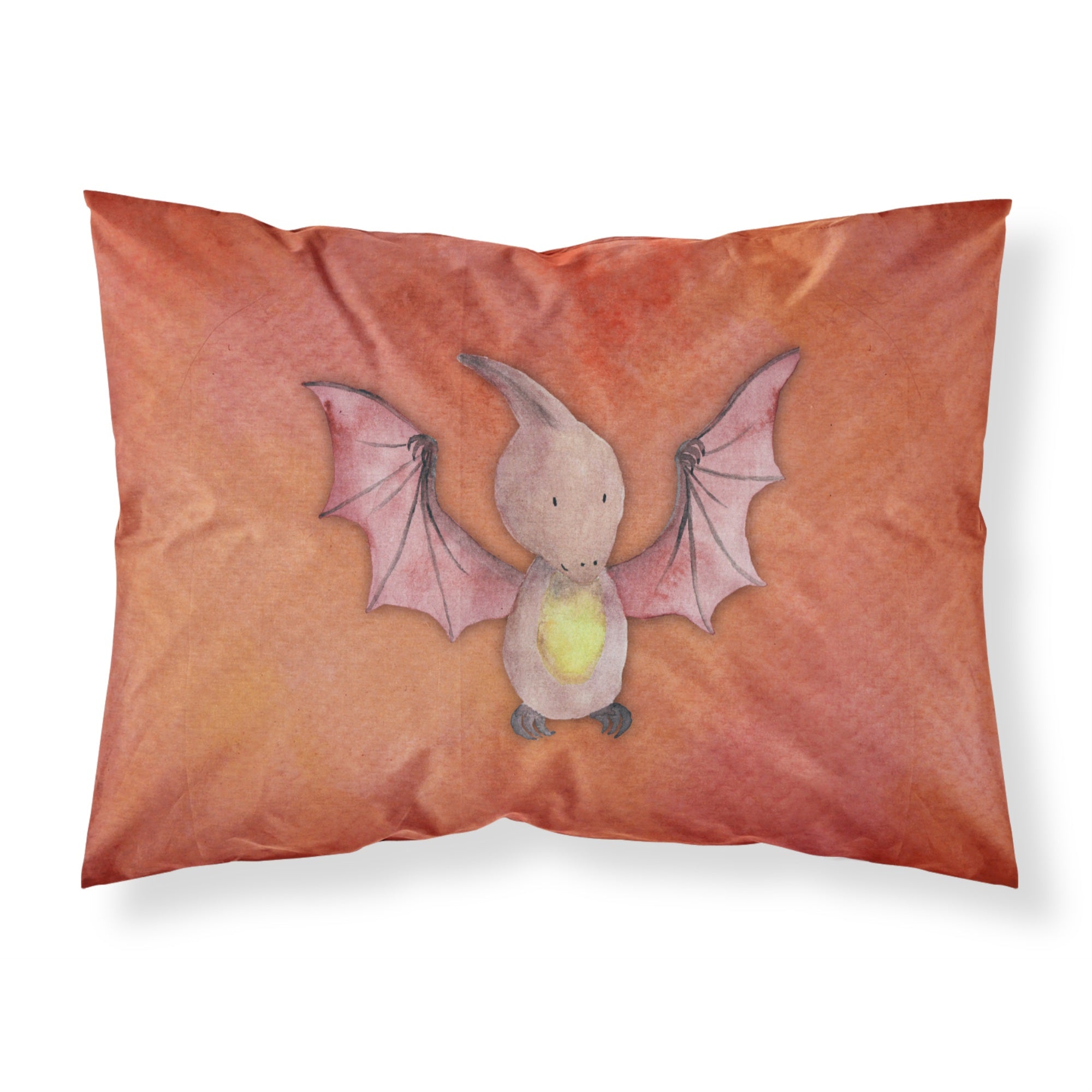 Caroline'S Treasures Pterodactyl Watercolor Pillowcase, Standard, Multicolor