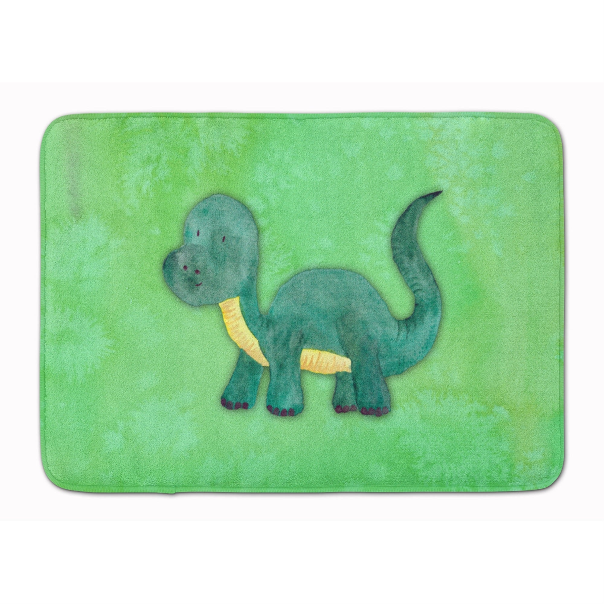 Caroline'S Treasures Brontosaurus Watercolor Floor Mat, 19 X 27, Multicolor