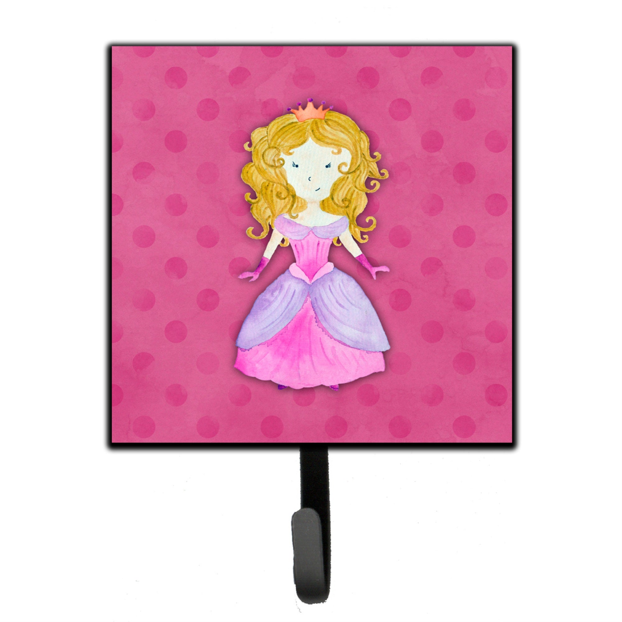 Caroline'S Treasures Princess Watercolor Wall Hook, Small, Multicolor