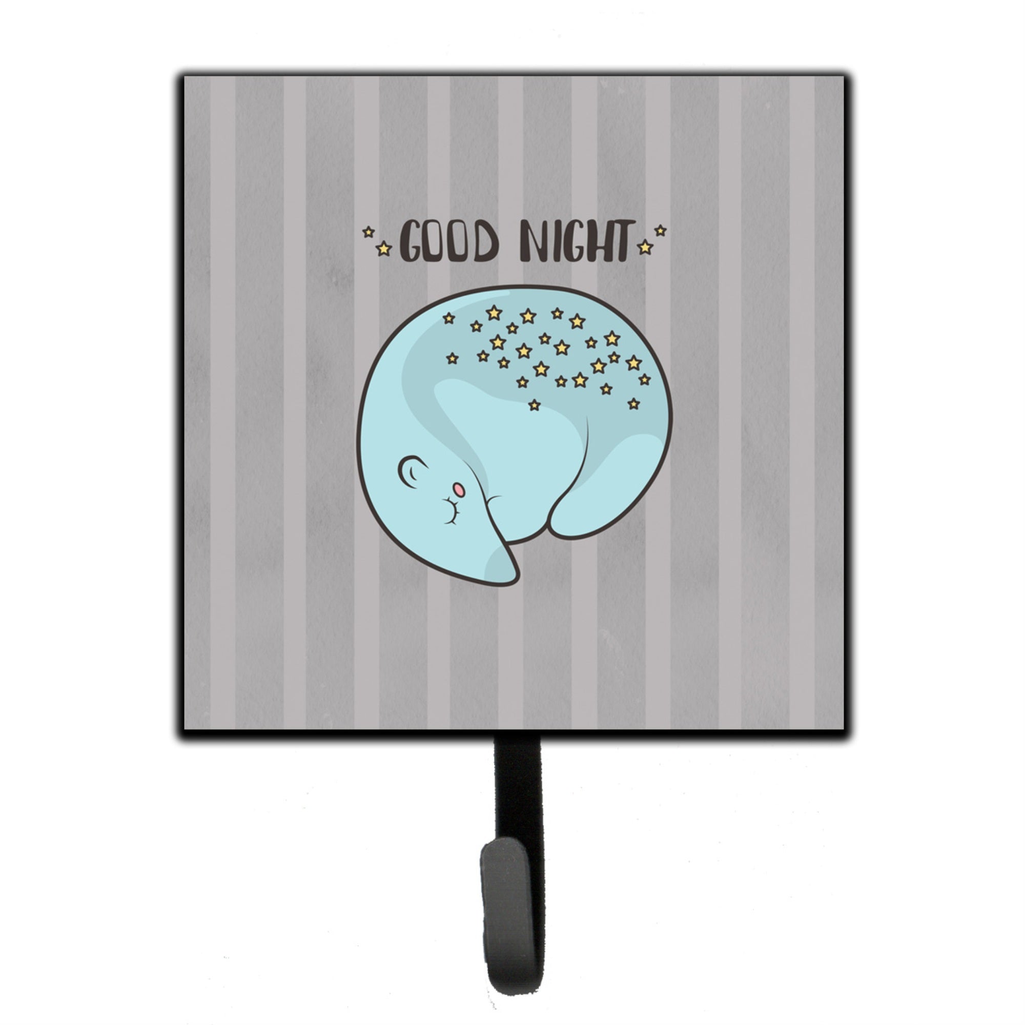 Caroline'S Treasures Nursery Good Night Opossum Leash Or Key Holder Hooks, Multicolor