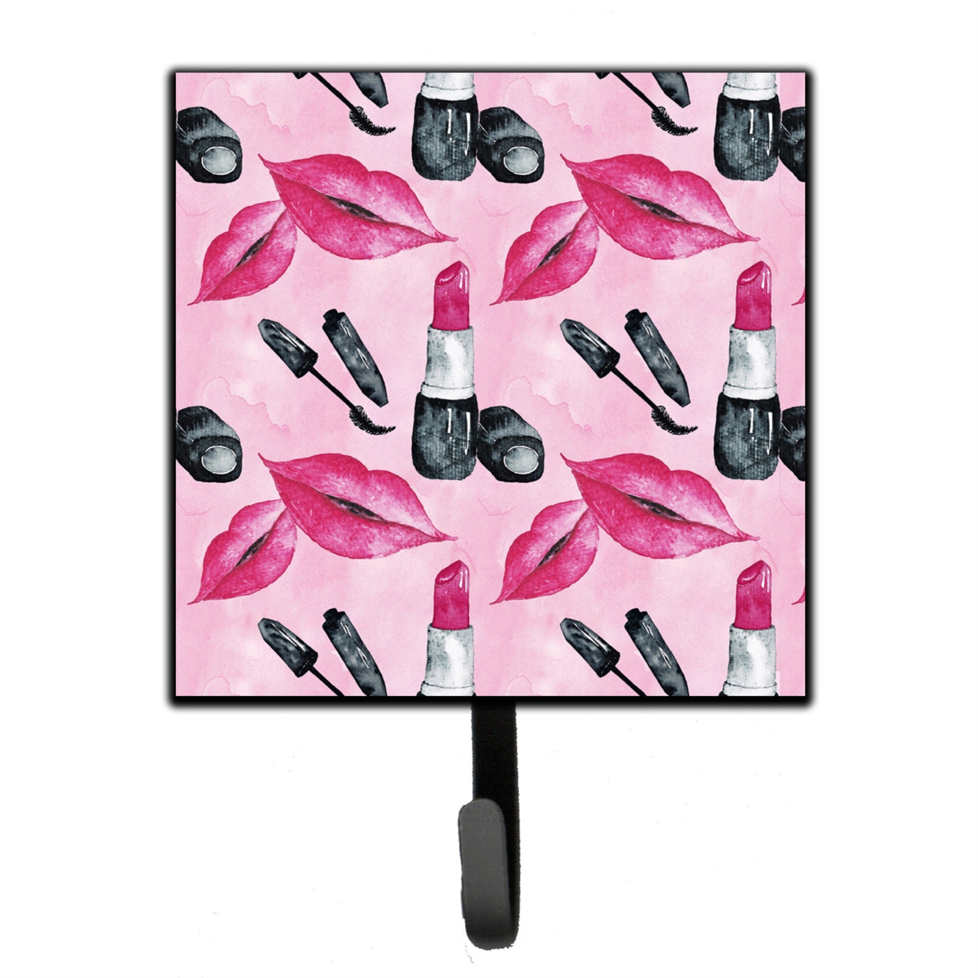 Caroline'S Treasures Watercolor Diva Lipstick Wall Hook, Small, Multicolor