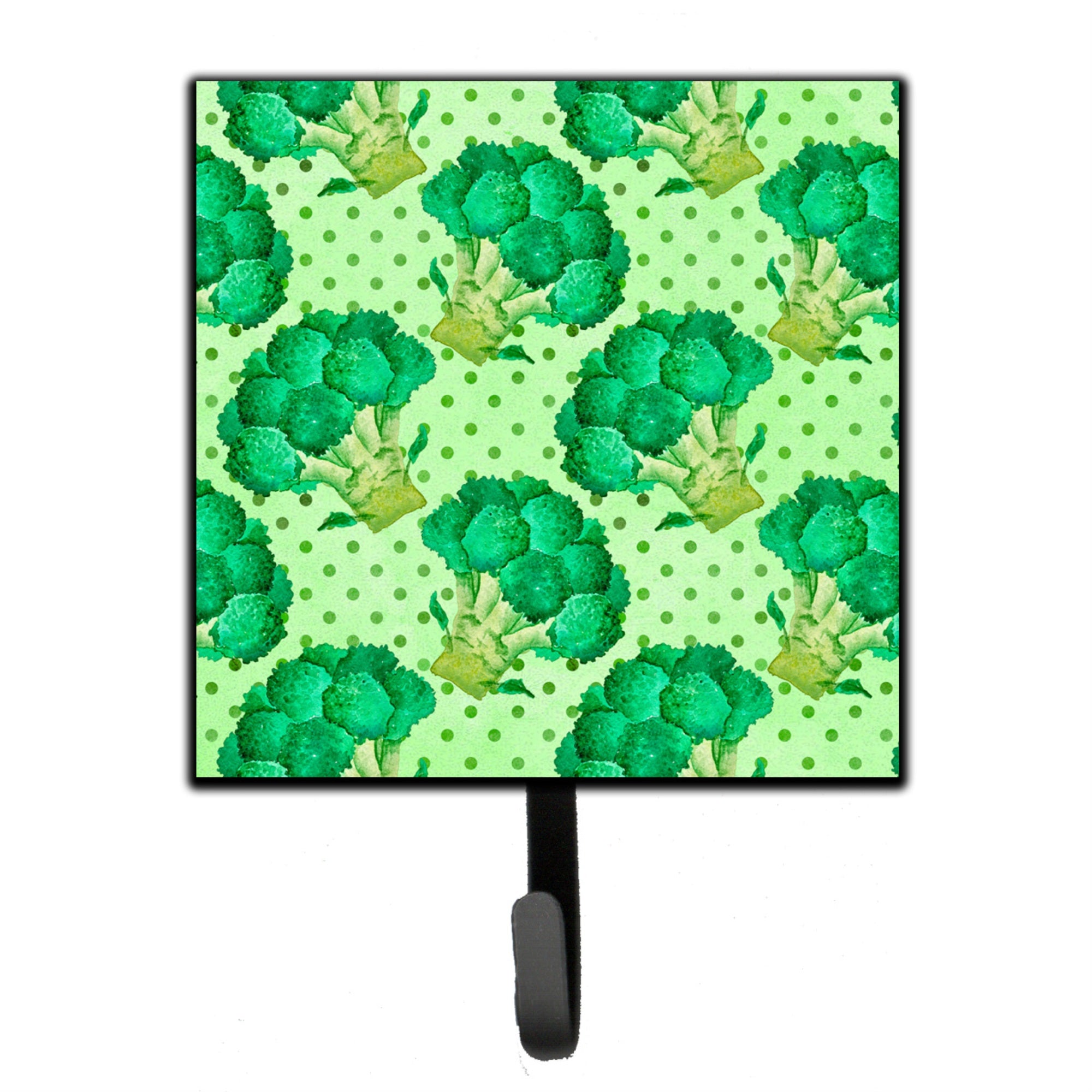 Caroline'S Treasures Watercolor Broccoli Wall Hook, Small, Multicolor