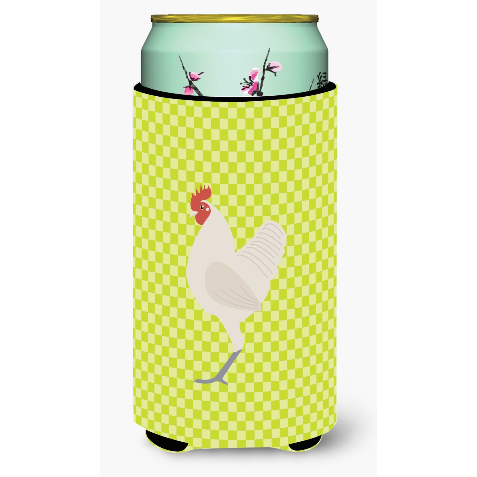 Caroline'S Treasures German Langshan Chicken Green Decorative Can Hugger, Tall Boy, Multicolor