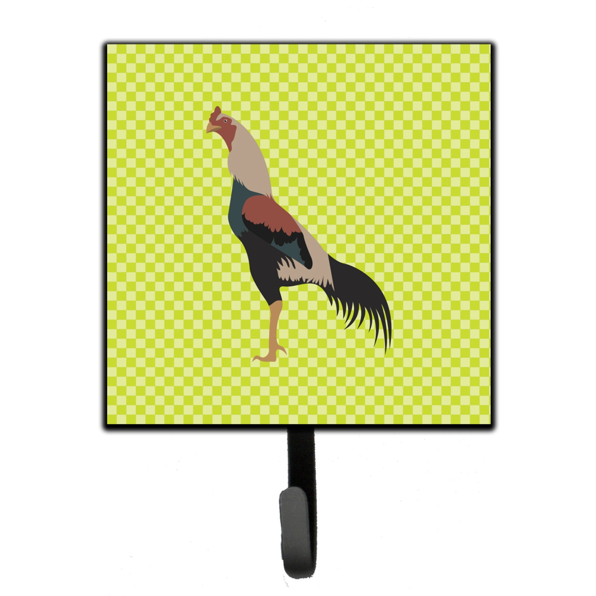 Caroline'S Treasures Kulang Chicken Green Wall Hook, Small, Multicolor