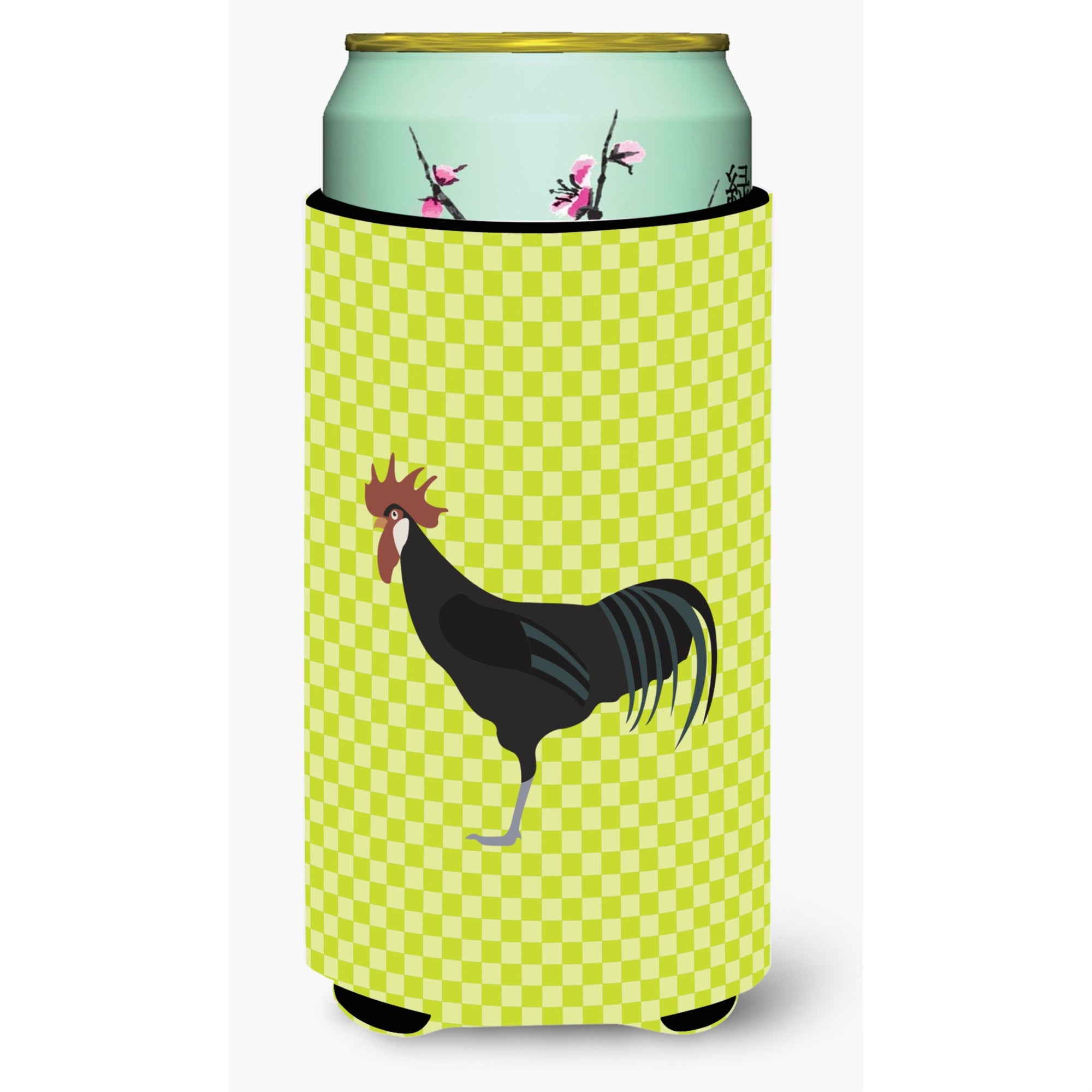 Caroline'S Treasures Minorca Ctalalan Chicken Green Decorative Can Hugger, Tall Boy, Multicolor