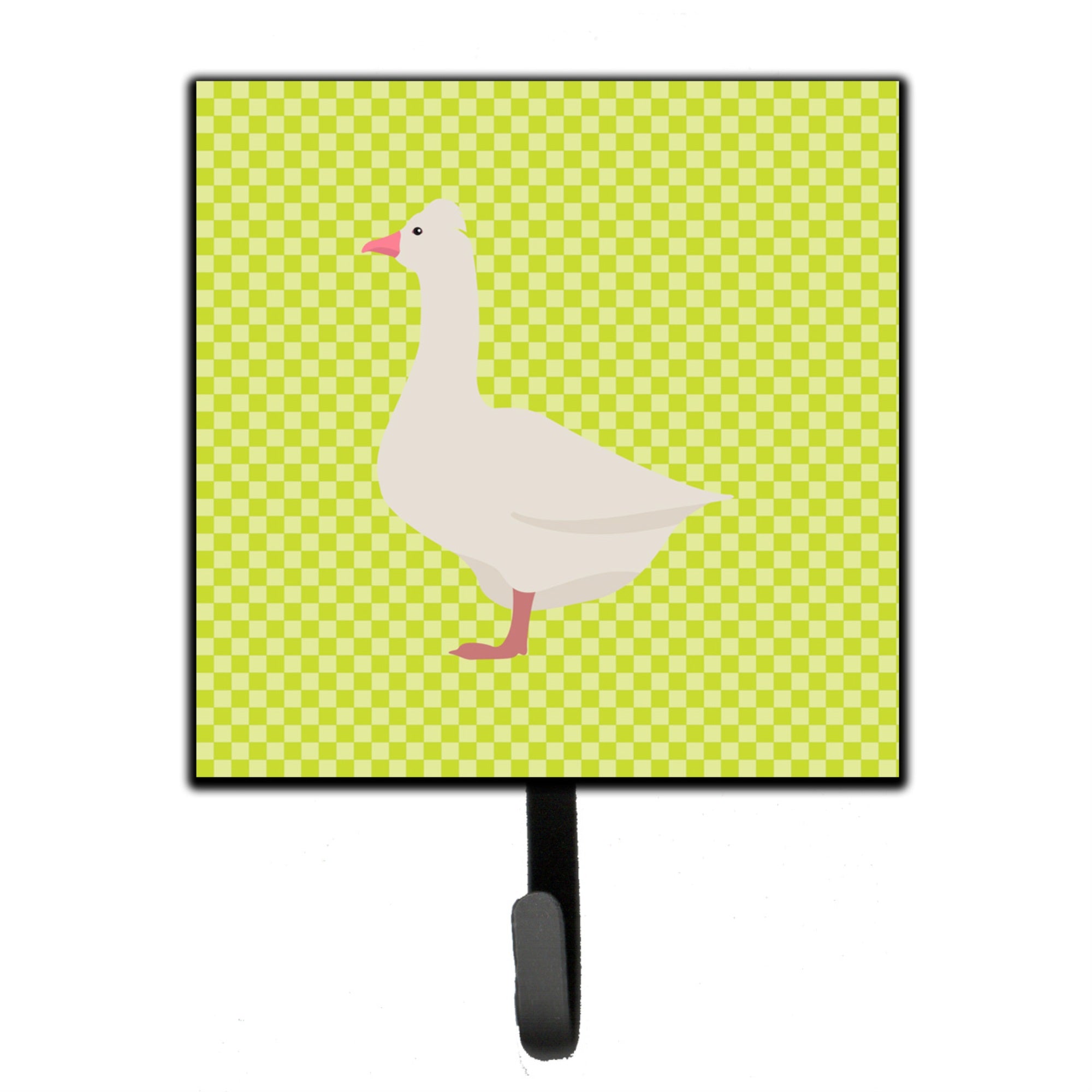Caroline'S Treasures Roman Goose Green Wall Hook, Small, Multicolor