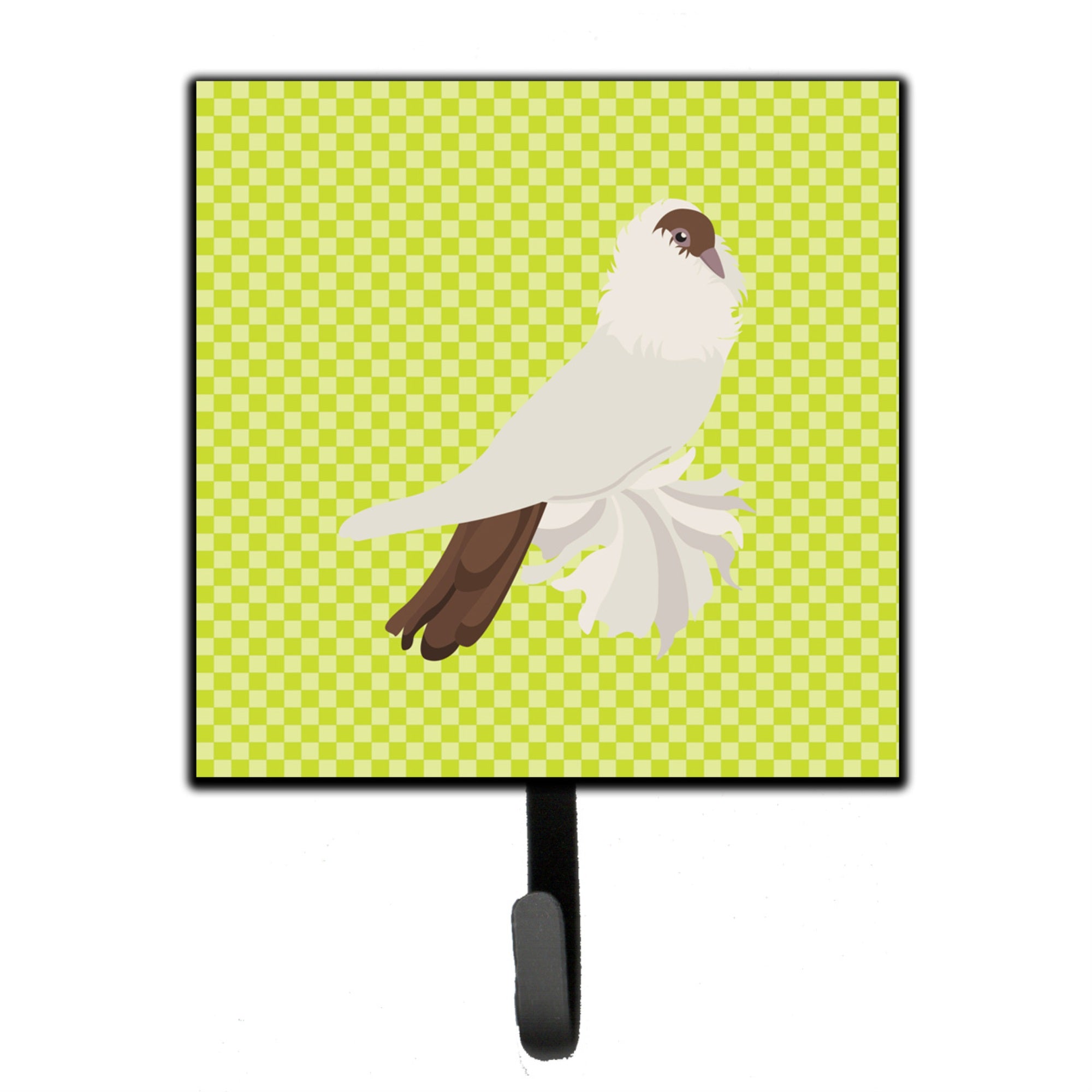 Caroline'S Treasures German Helmet Pigeon Green Wall Hook, Small, Multicolor