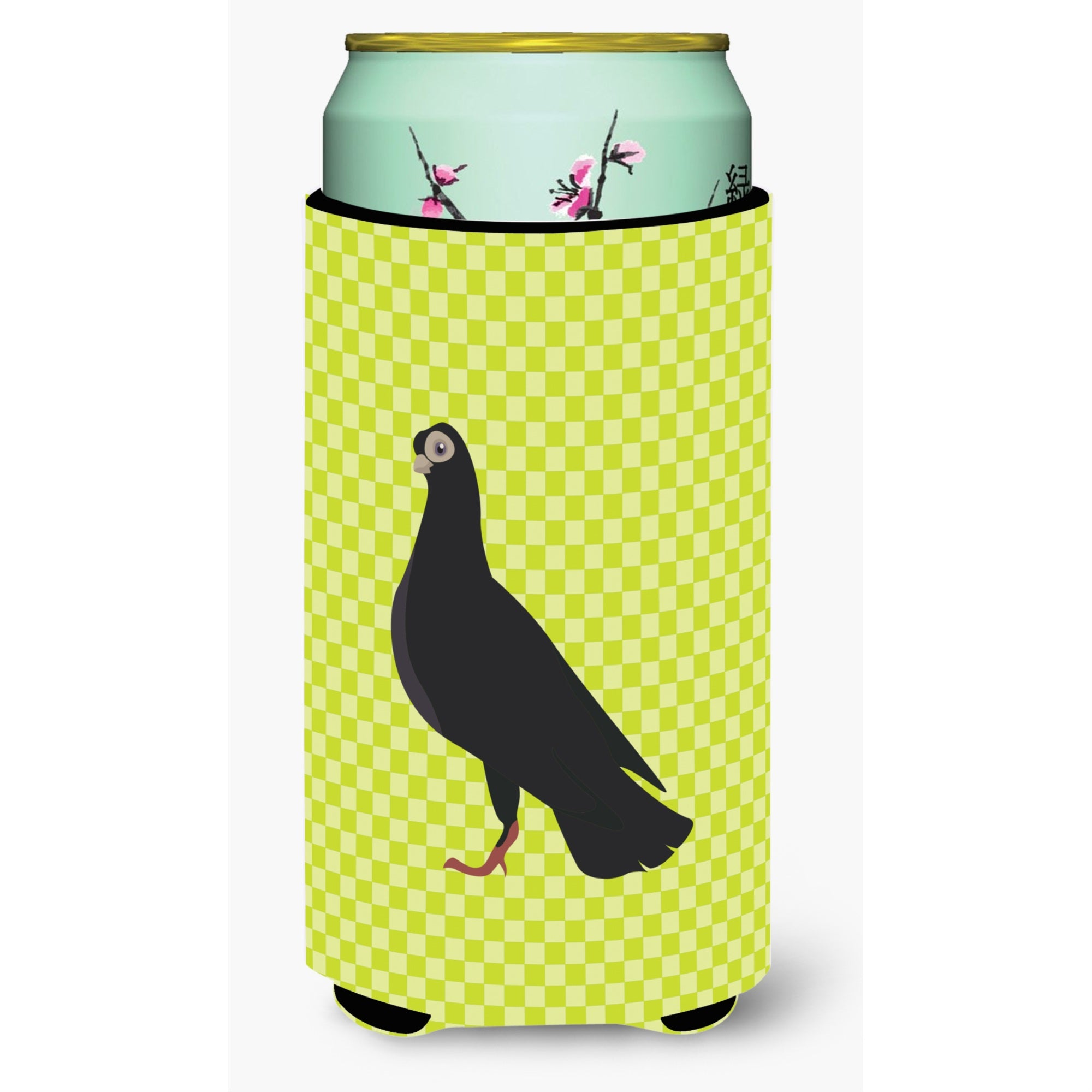 Caroline'S Treasures Budapest Highflyer Pigeon Green Decorative Can Hugger, Tall Boy, Multicolor