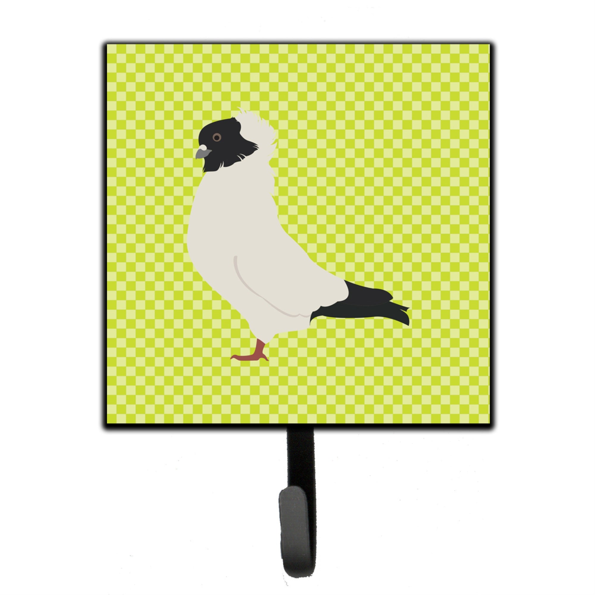 Caroline'S Treasures Nun Pigeon Green Wall Hook, Small, Multicolor
