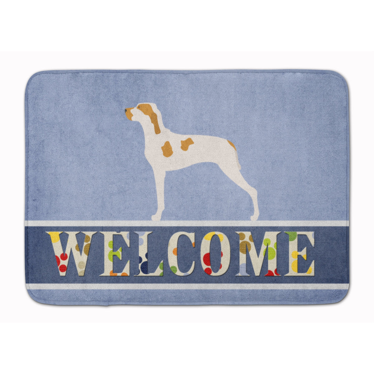 Caroline'S Treasures Ariege Pointer Welcome Floor Mat, 19 X 27, Multicolor