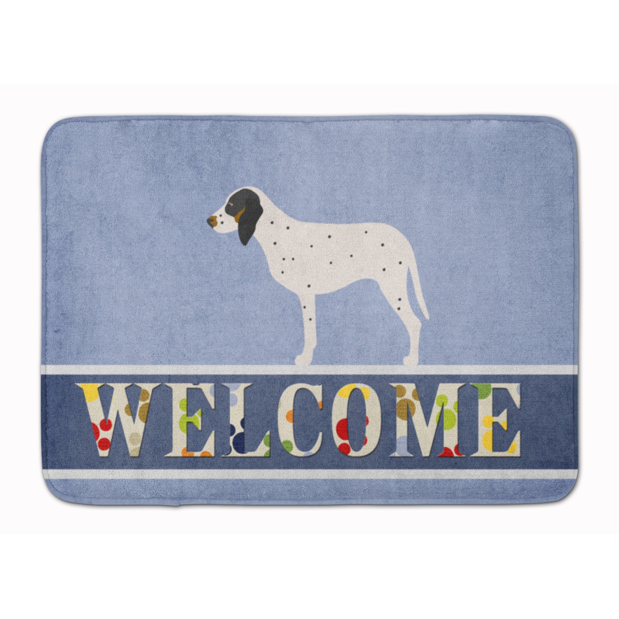 Caroline'S Treasures Gascon Saintongeois Welcome Floor Mat, 19 X 27, Multicolor