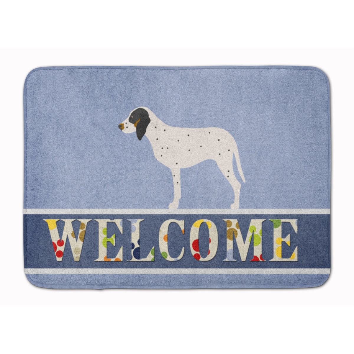Caroline'S Treasures Gascon Saintongeois Welcome Floor Mat, 19 X 27, Multicolor