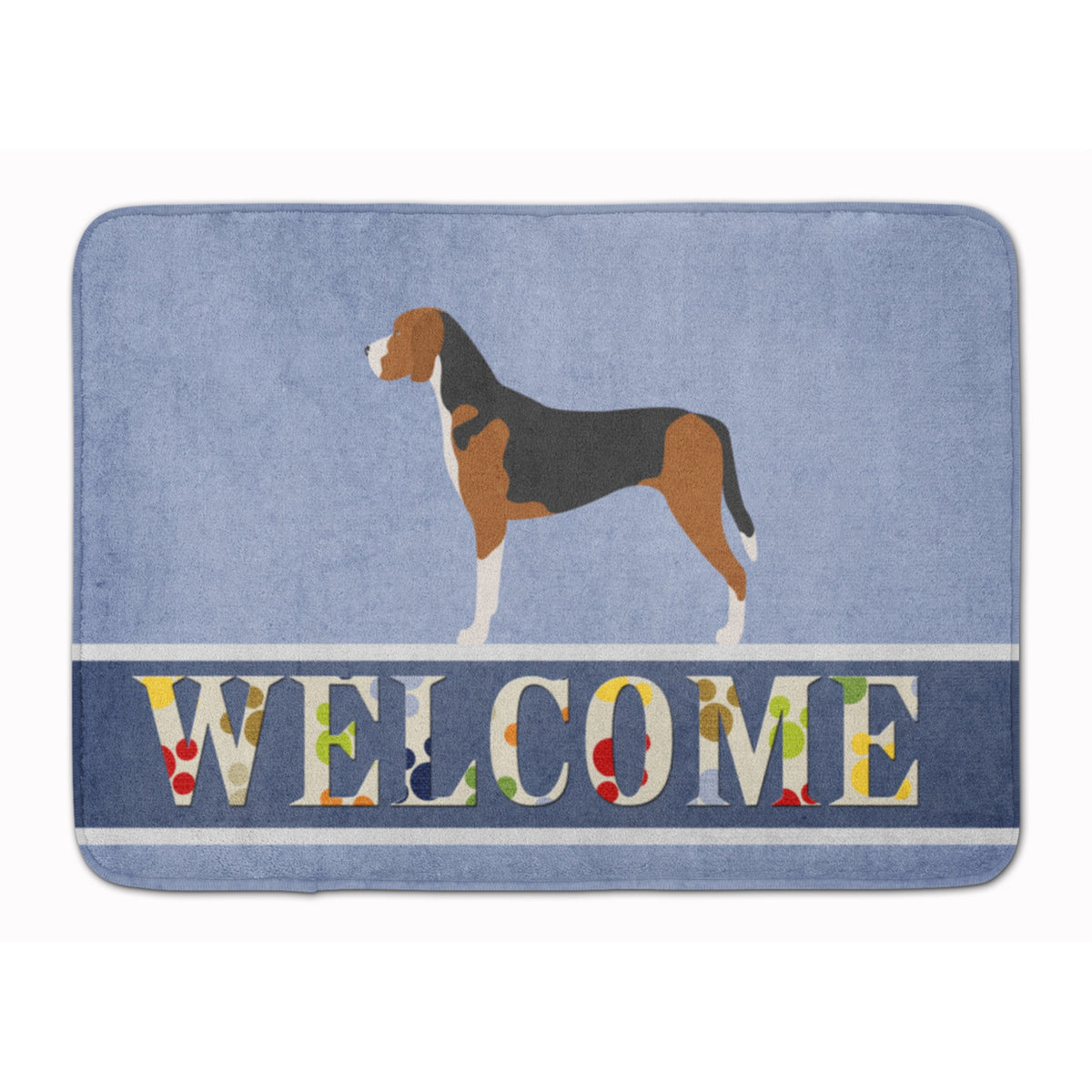 Caroline'S Treasures Hamiltonstvare Welcome Floor Mat, 19 X 27, Multicolor