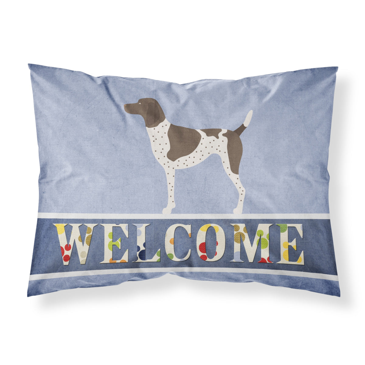 Caroline'S Treasures German Shorthaired Pointer Welcome Pillowcase, Standard,