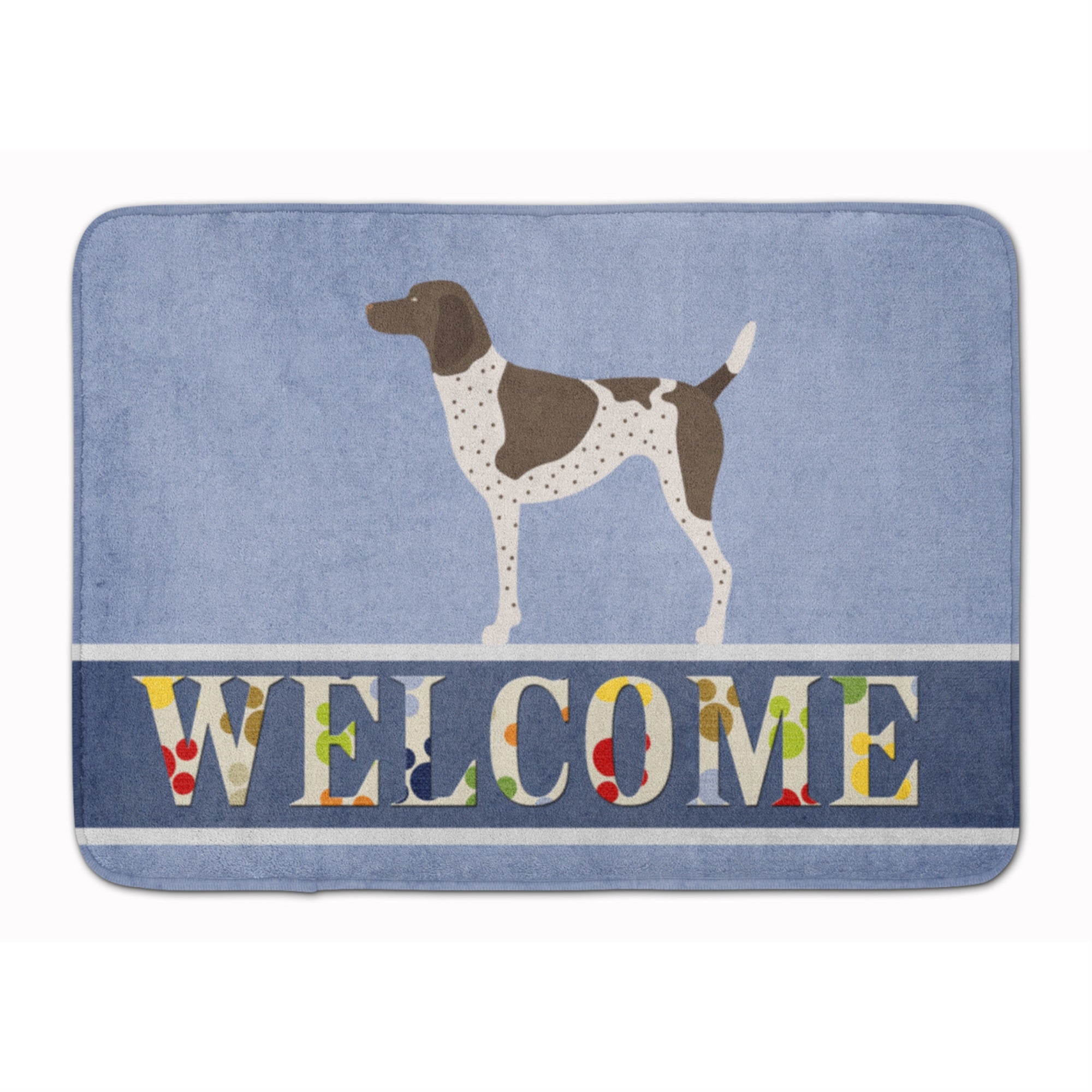 Caroline'S Treasures German Shorthaired Pointer Welcome Floor Mat, 19 X 27, Multicolor