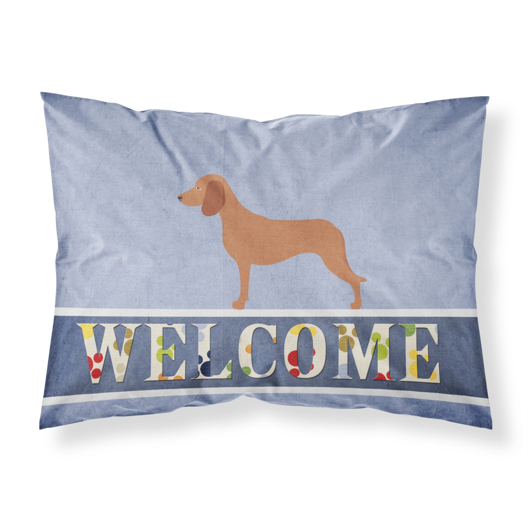 Caroline'S Treasures Bavarian Mountian Hound Welcome Pillowcase, Standard,