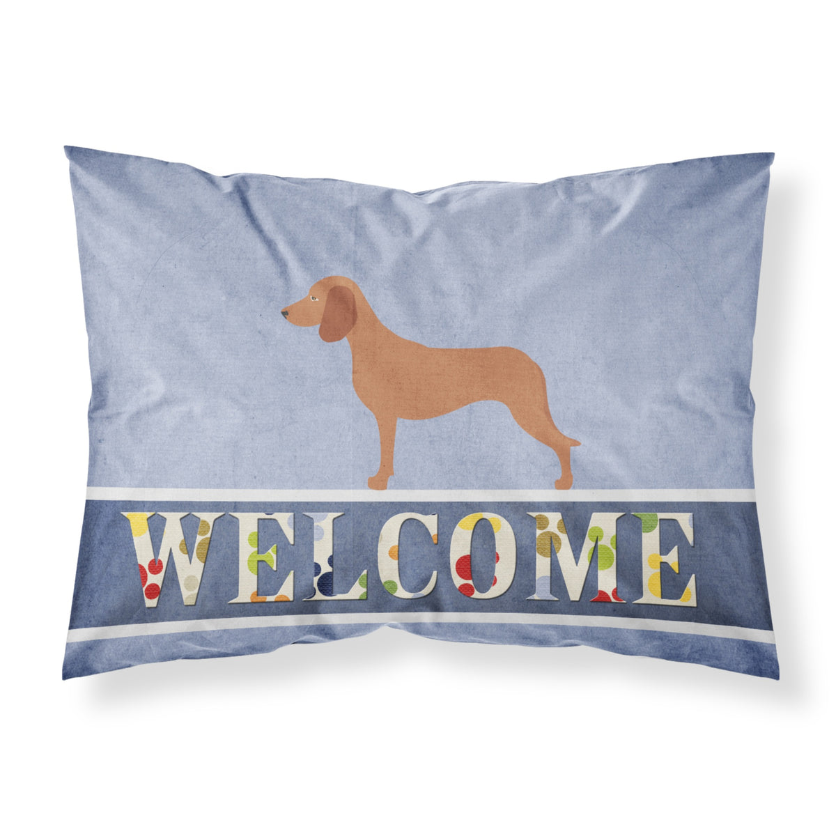Caroline'S Treasures Bavarian Mountian Hound Welcome Pillowcase, Standard,