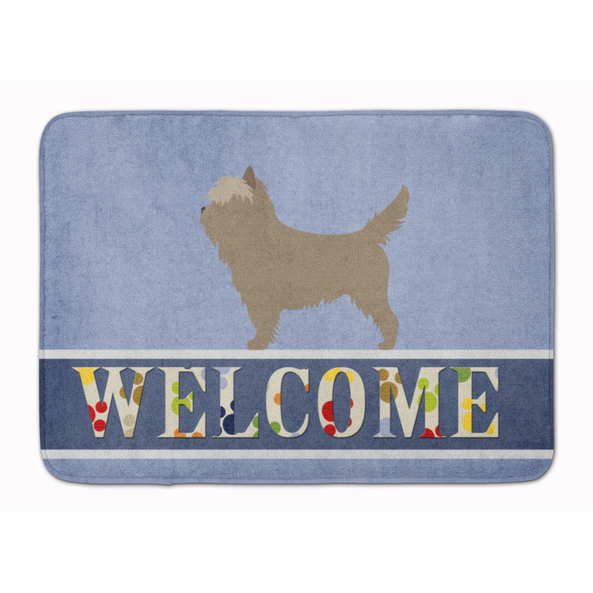 Caroline'S Treasures Cairn Terrier Welcome Floor Mat, 19 X 27, Multicolor
