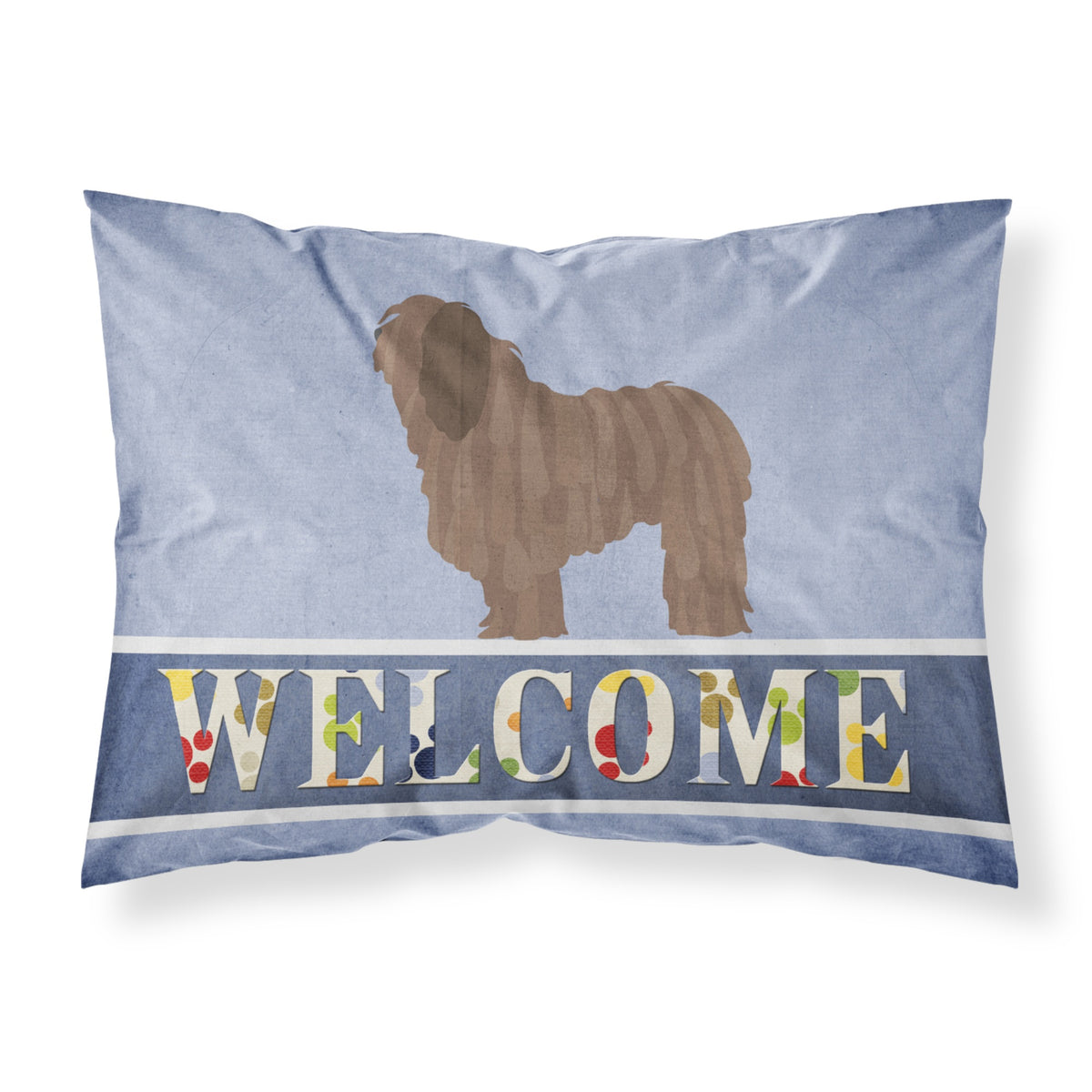 Caroline'S Treasures Bergamasco Shepherd Welcome Pillowcase, Standard,