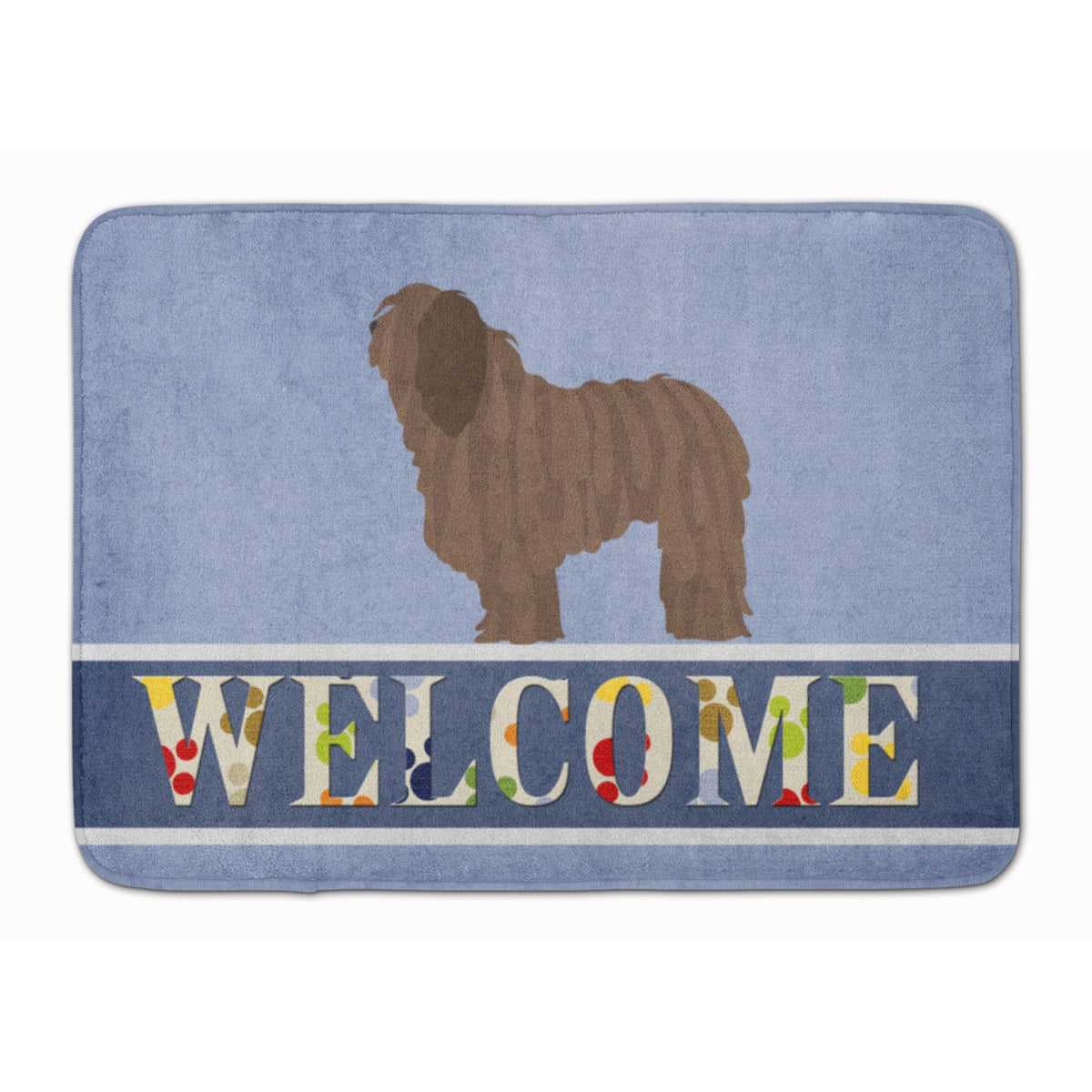 Caroline'S Treasures Bergamasco Shepherd Welcome Floor Mat, 19 X 27, Multicolor