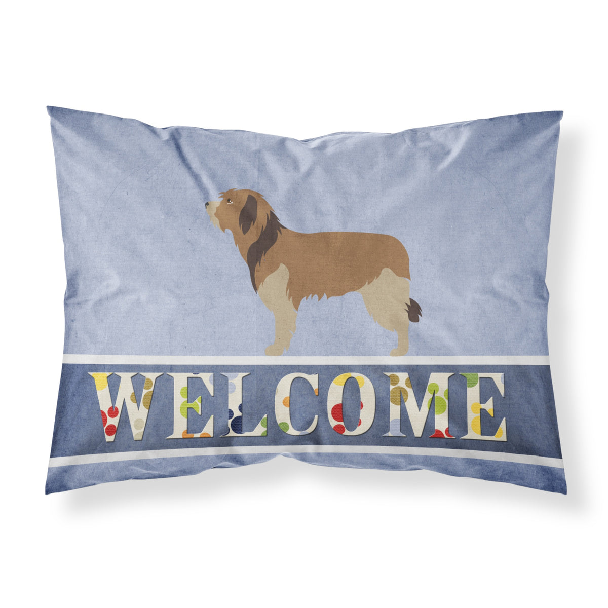 Caroline'S Treasures Catalan Sheepdog Welcome Pillowcase, Standard,