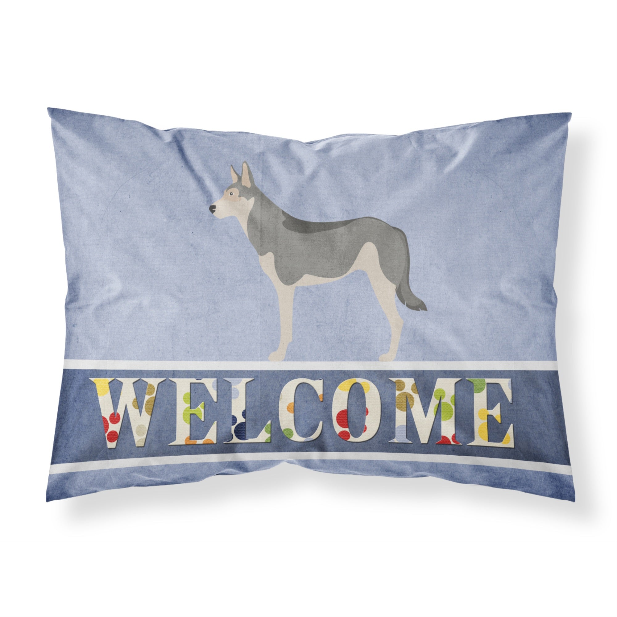Caroline'S Treasures Saarloos Wolfdog Welcome Pillowcase, Standard,