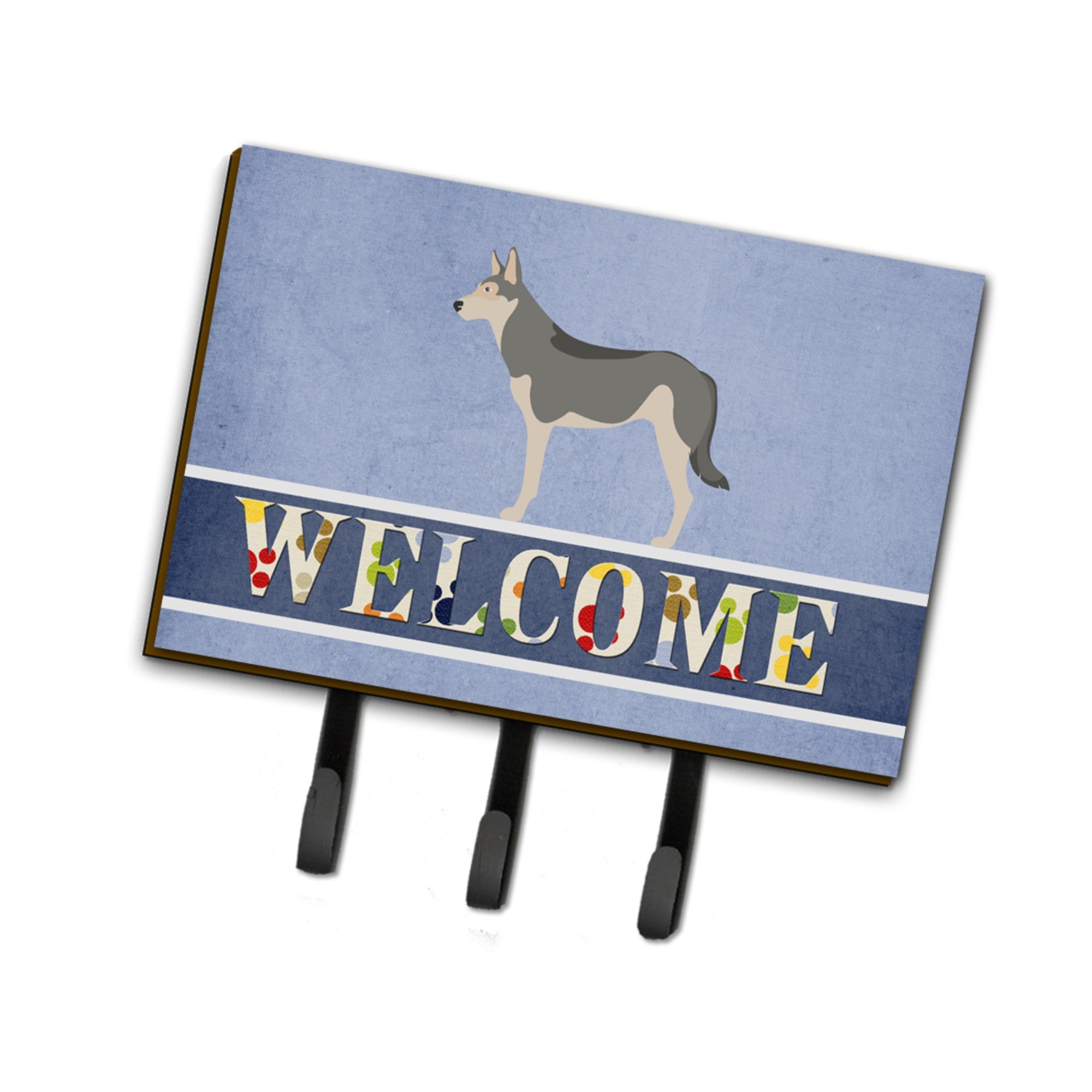 Caroline'S Treasures Saarloos Wolfdog Welcome Wall Hook, Triple