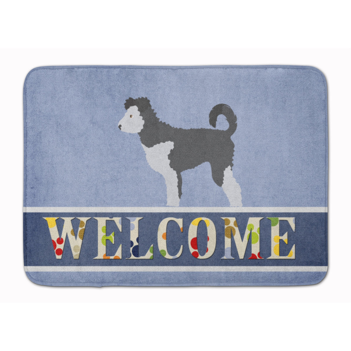 Caroline'S Treasures Pumi Welcome Floor Mat, 19 X 27, Multicolor