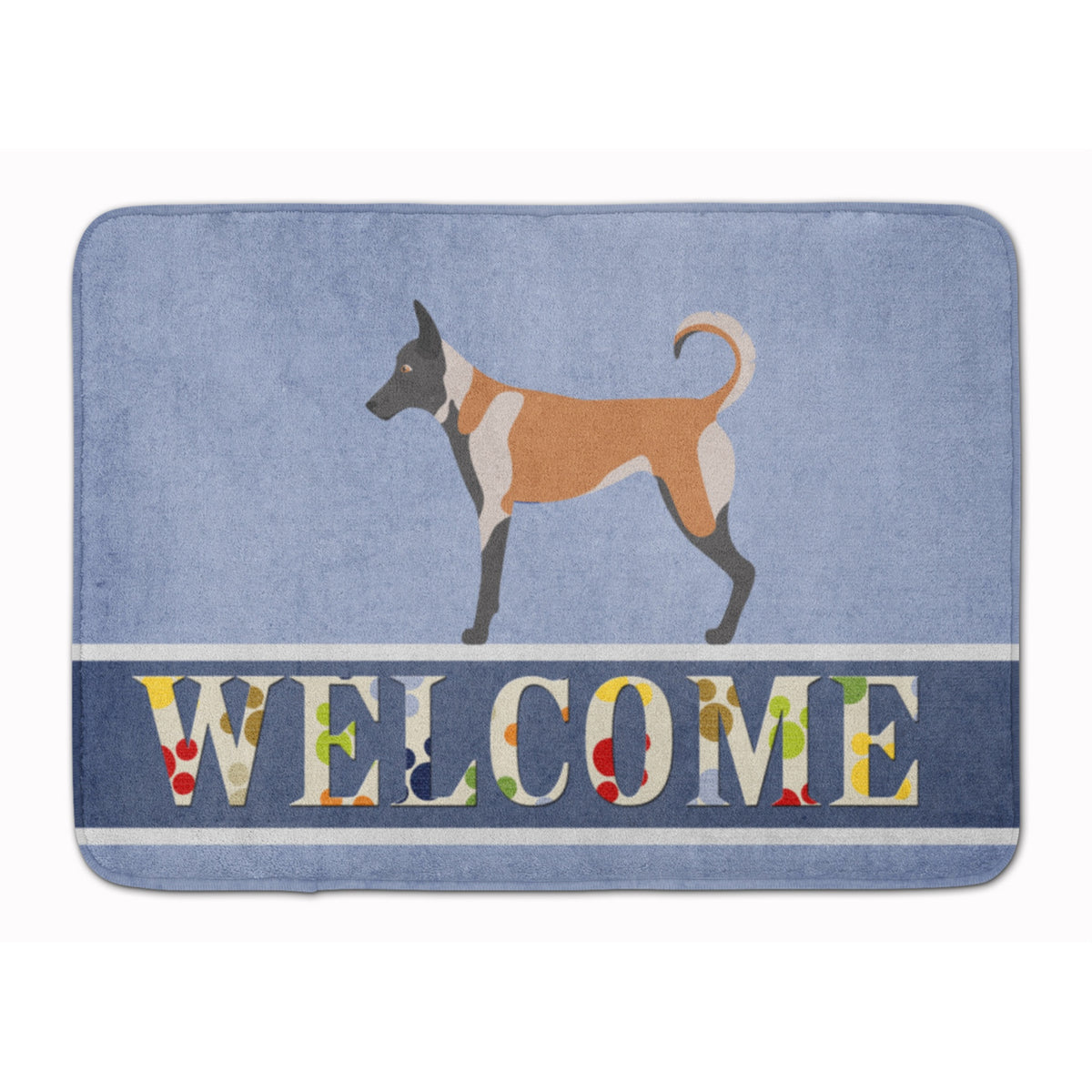 Caroline'S Treasures Malinois Welcome Floor Mat, 19 X 27, Multicolor