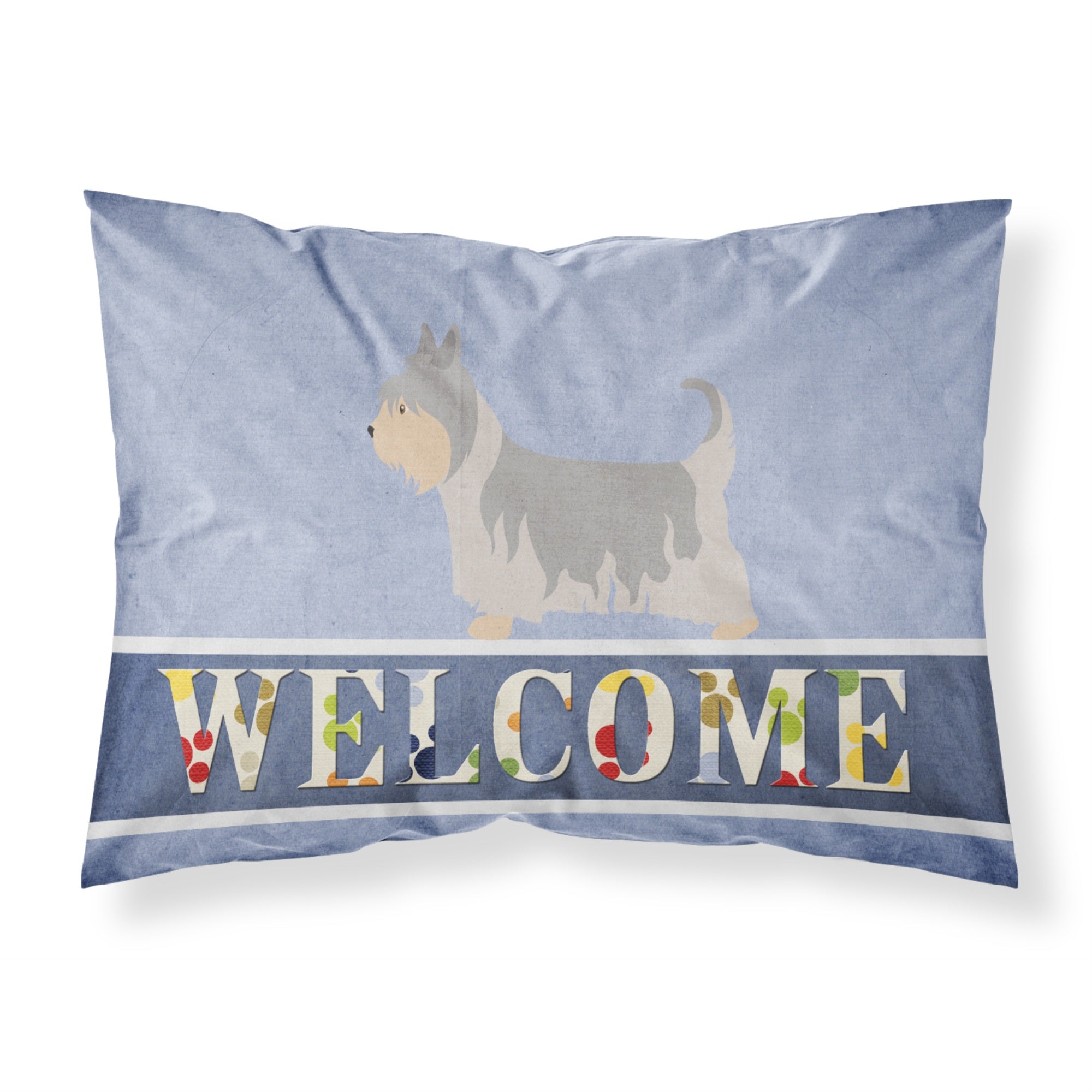 Caroline'S Treasures Australian Silky Terrier Welcome Pillowcase, Standard,