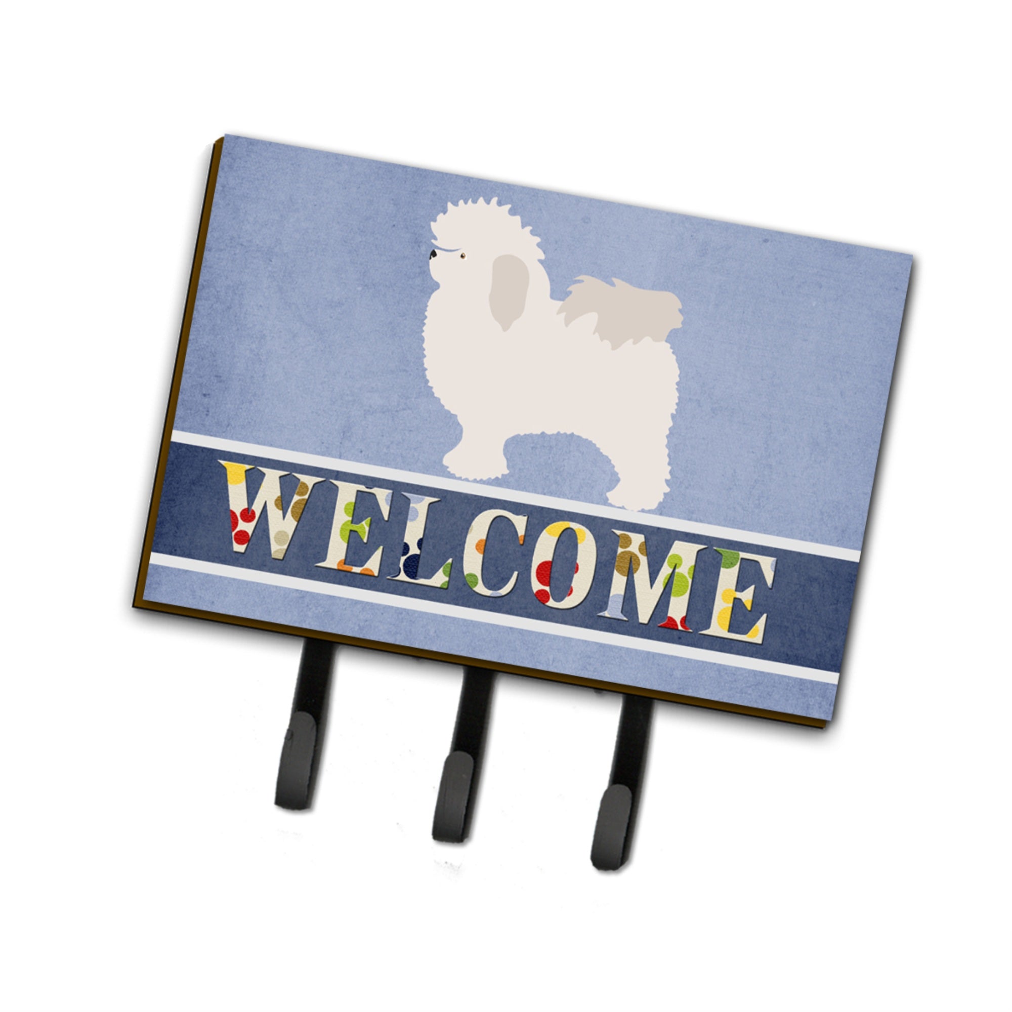 Caroline'S Treasures Bolognese Welcome Wall Hook, Triple