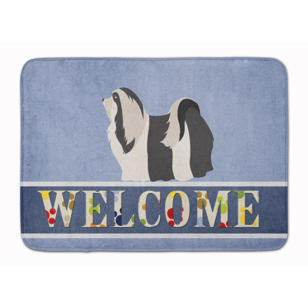 Caroline'S Treasures Havanese Welcome Floor Mat, 19 X 27, Multicolor