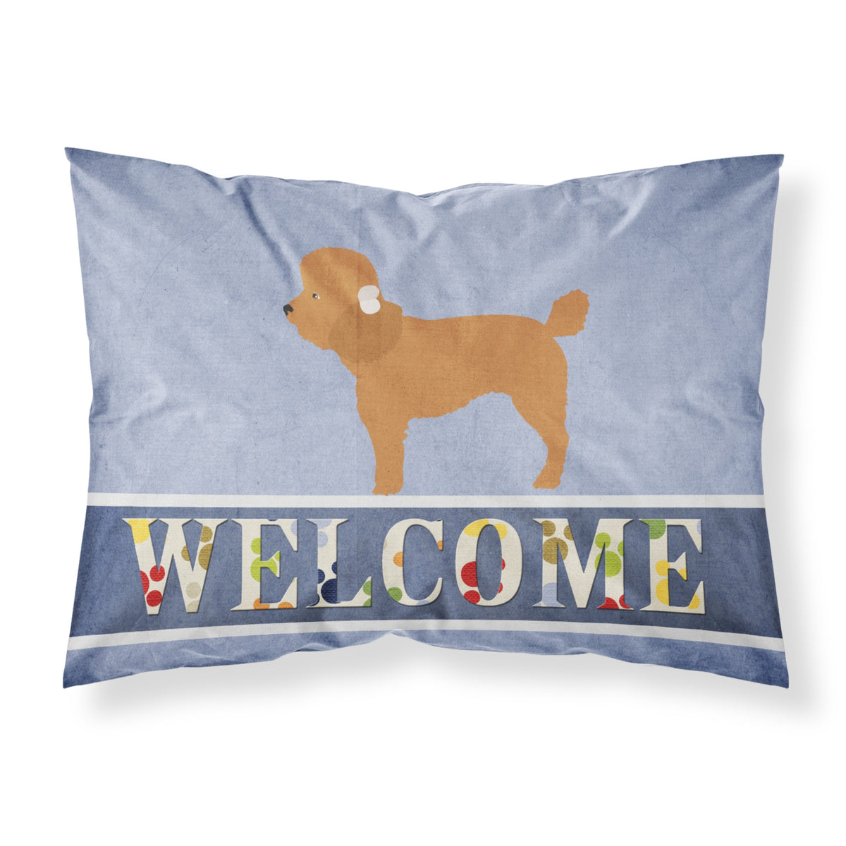 Caroline'S Treasures Toy Poodle Welcome Pillowcase, Standard,