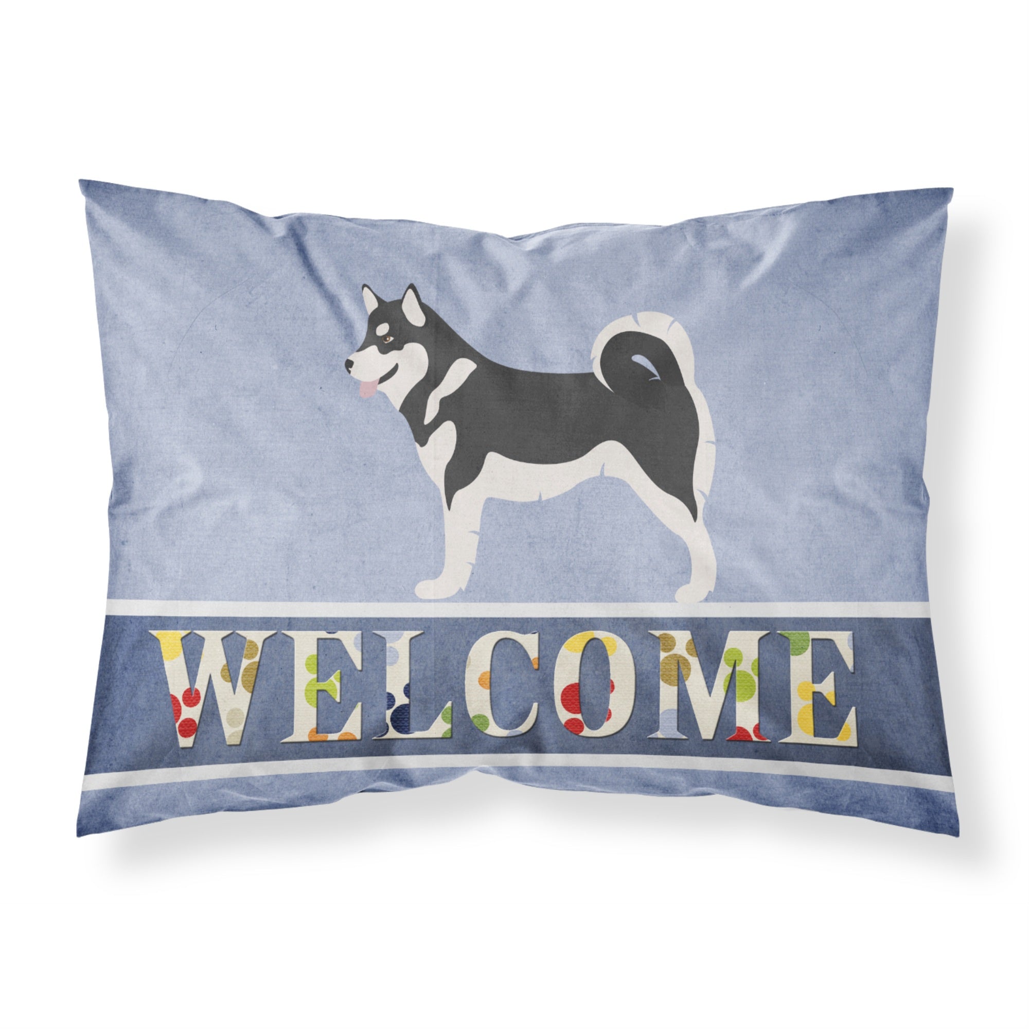 Caroline'S Treasures Alaskan Malamute Welcome Pillowcase, Standard,