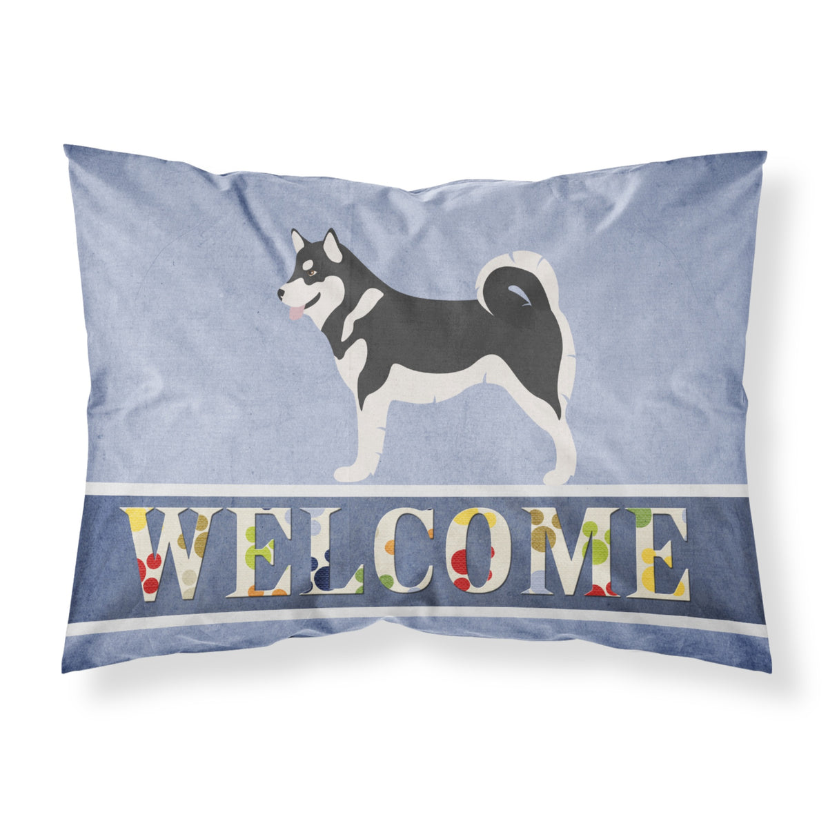 Caroline'S Treasures Alaskan Malamute Welcome Pillowcase, Standard,