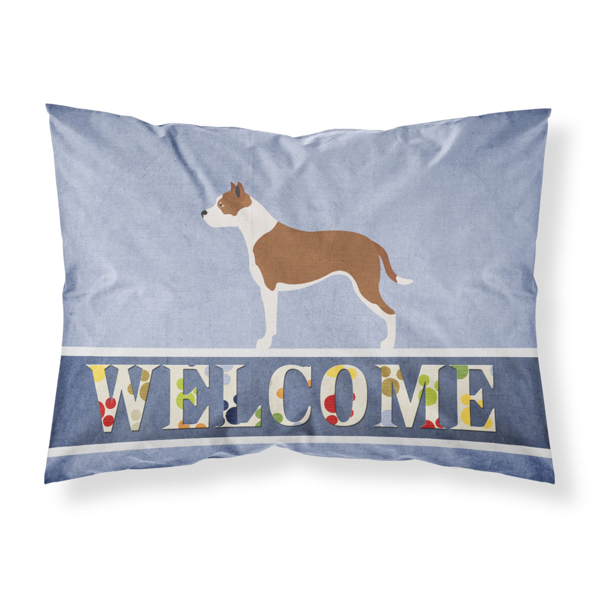 Caroline'S Treasures Pit Bull Terrier Welcome Pillowcase, Standard,